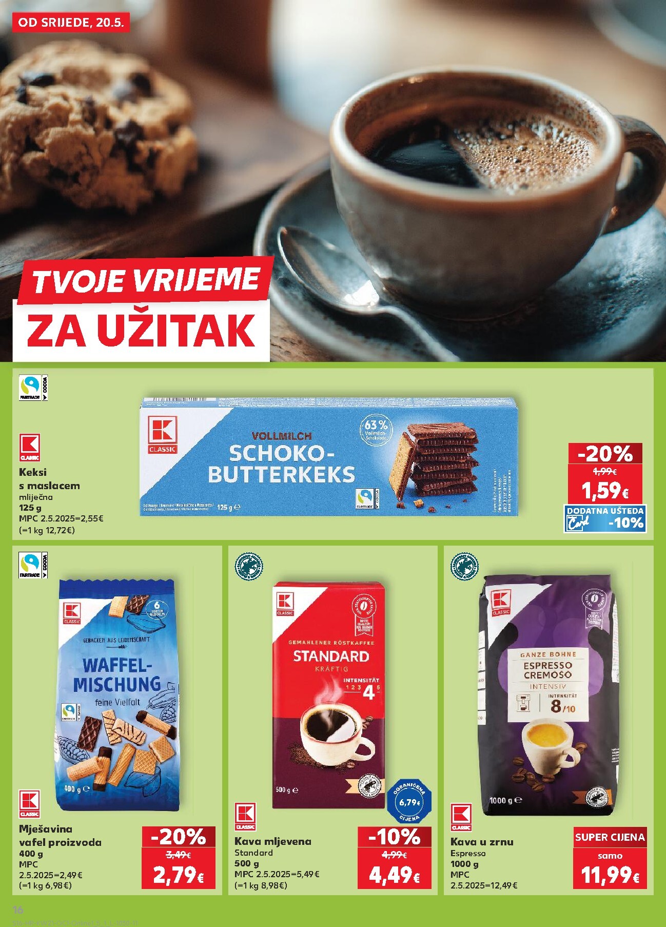 kaufland - Novi Kaufland - Ti si naš broj 1 katalog od srijede, 20.05.2026 do utorka, 26.05.2026 - page: 16