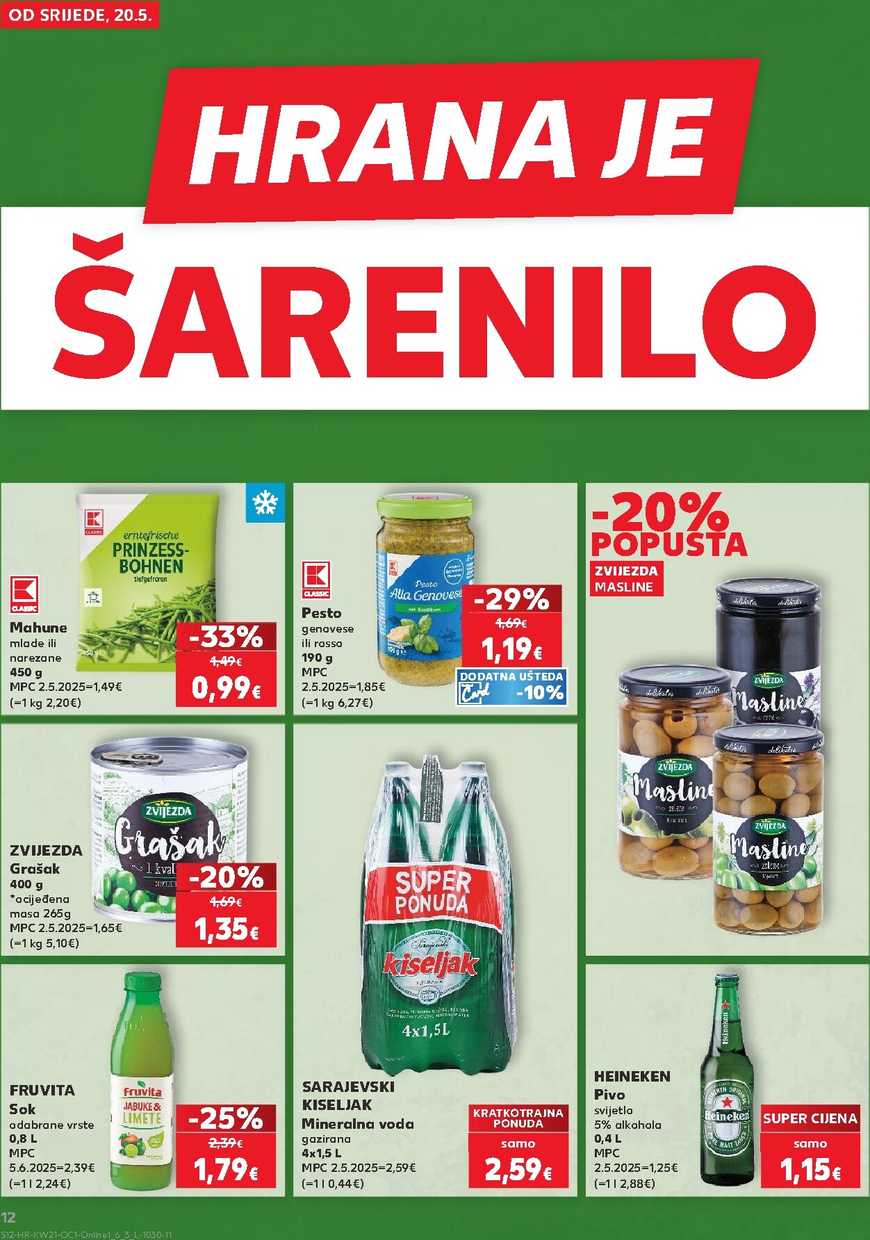 kaufland - Novi Kaufland - Ti si naš broj 1 katalog od srijede, 20.05.2026 do utorka, 26.05.2026 - page: 12