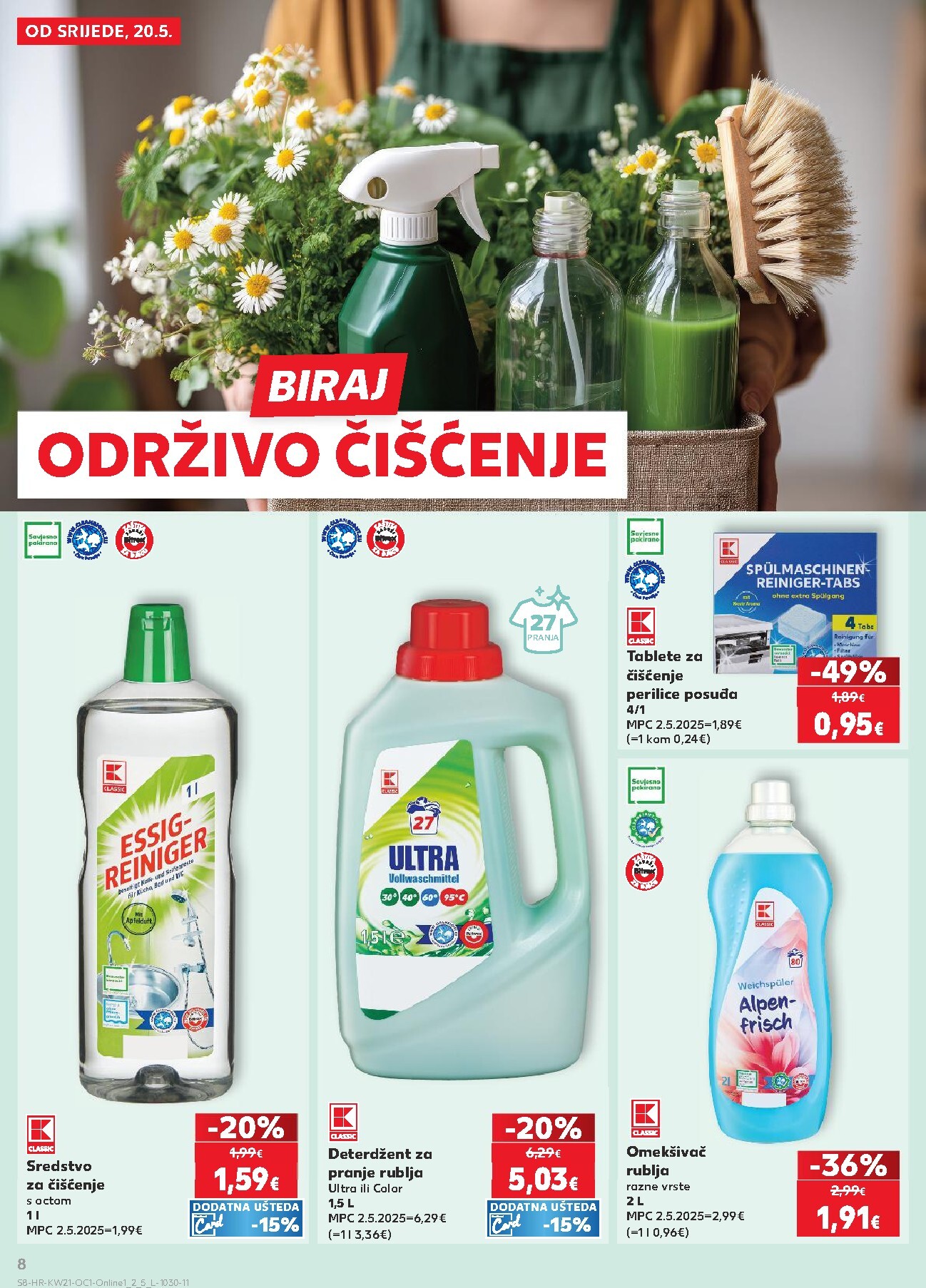 kaufland - Novi Kaufland - Ti si naš broj 1 katalog od srijede, 20.05.2026 do utorka, 26.05.2026 - page: 8