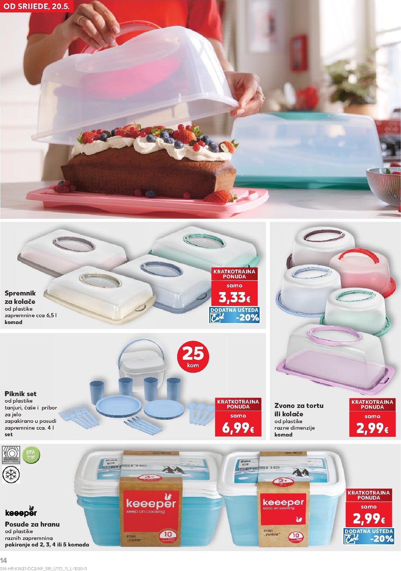 kaufland - Novi Kaufland - Neprehrambenih proizvoda katalog od srijede, 20.05.2026 do utorka, 26.05.2026 - page: 14