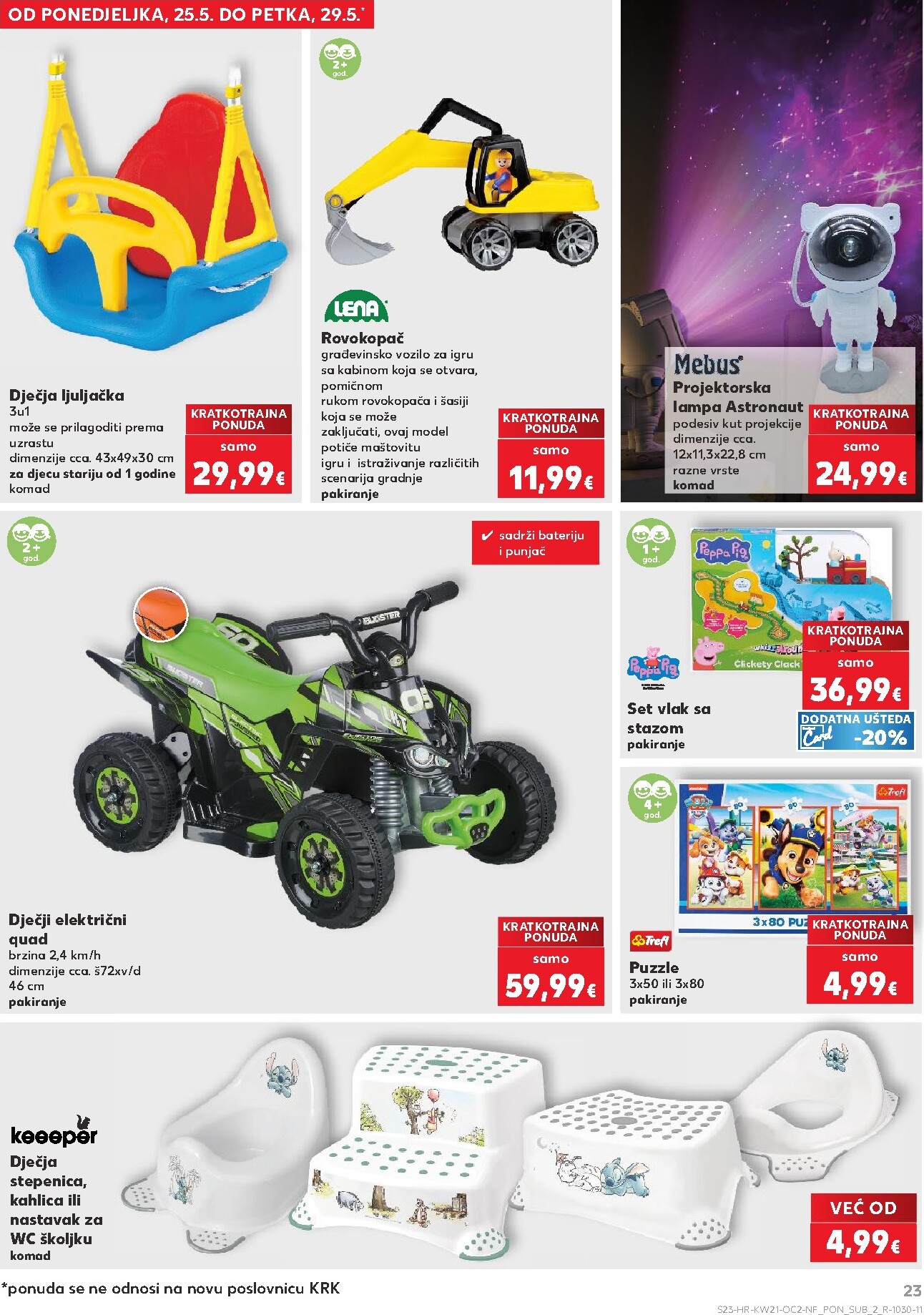 kaufland - Novi Kaufland - Neprehrambenih proizvoda katalog od srijede, 20.05.2026 do utorka, 26.05.2026 - page: 23