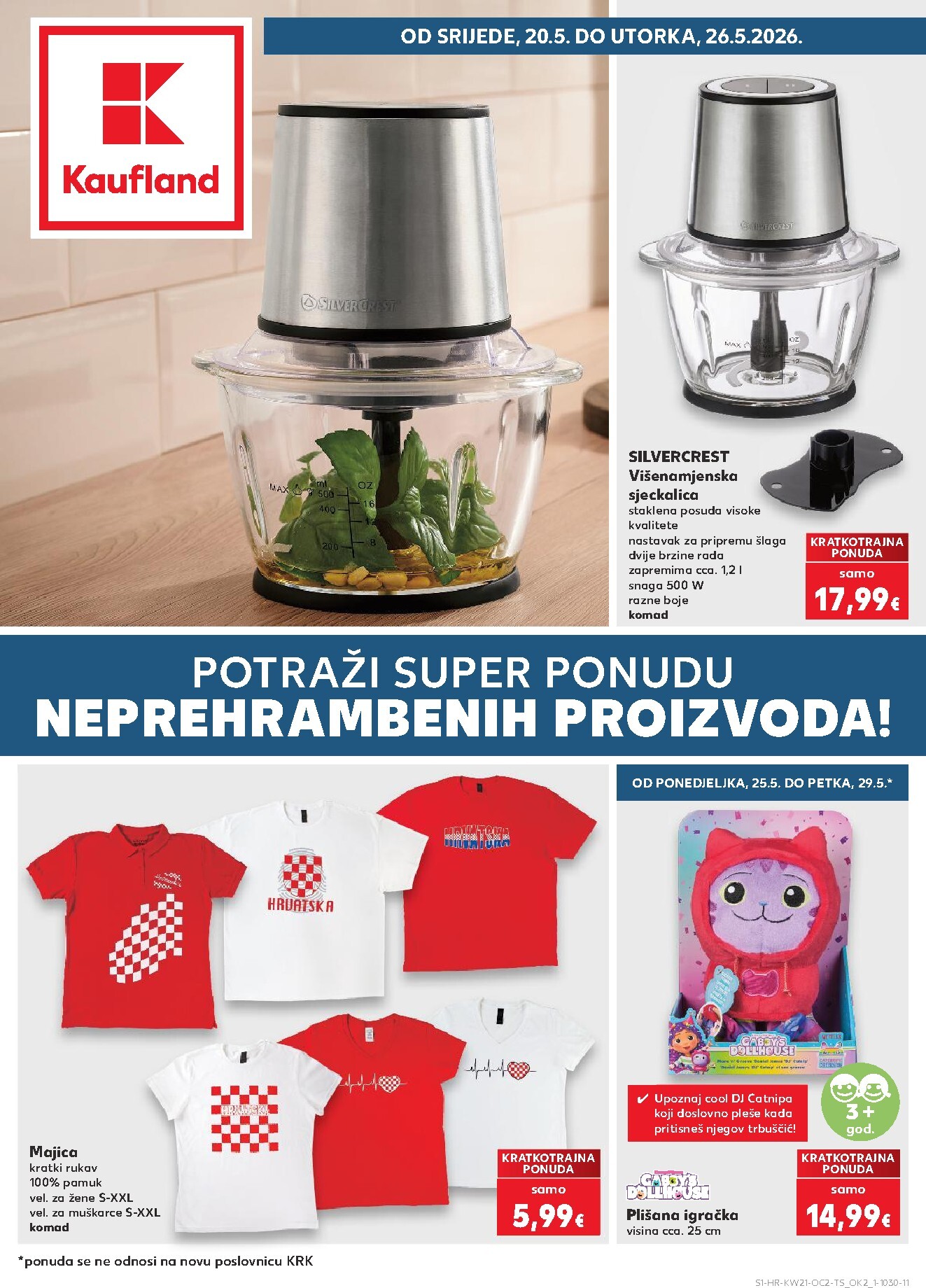 kaufland - Novi Kaufland - Neprehrambenih proizvoda katalog od srijede, 20.05.2026 do utorka, 26.05.2026