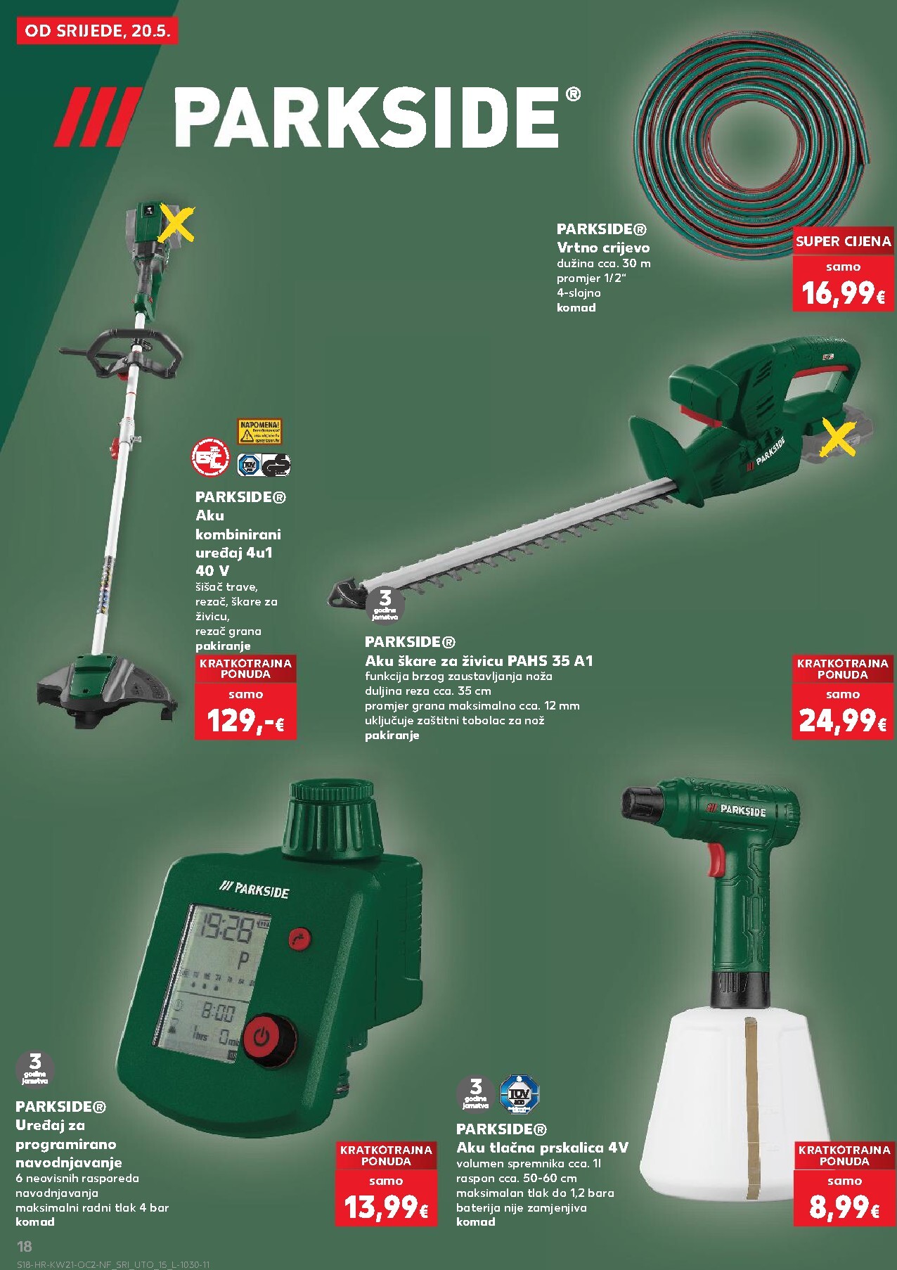 kaufland - Novi Kaufland - Neprehrambenih proizvoda katalog od srijede, 20.05.2026 do utorka, 26.05.2026 - page: 18