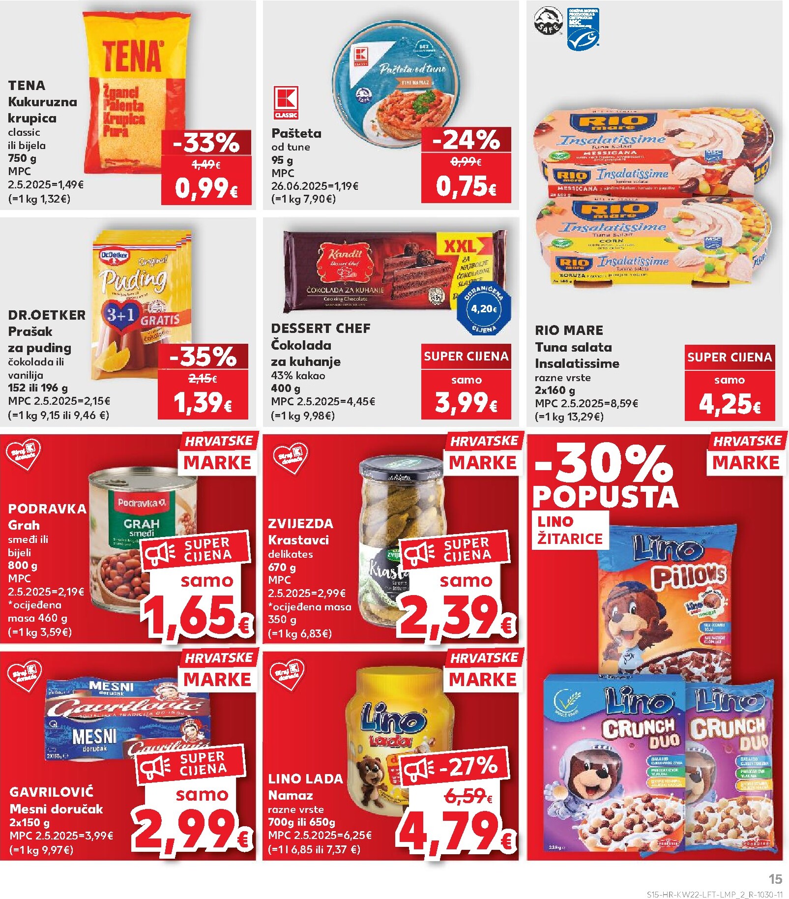 kaufland - Novi Kaufland katalog od srijede, 27.05.2026 do utorka, 02.06.2026 - page: 15
