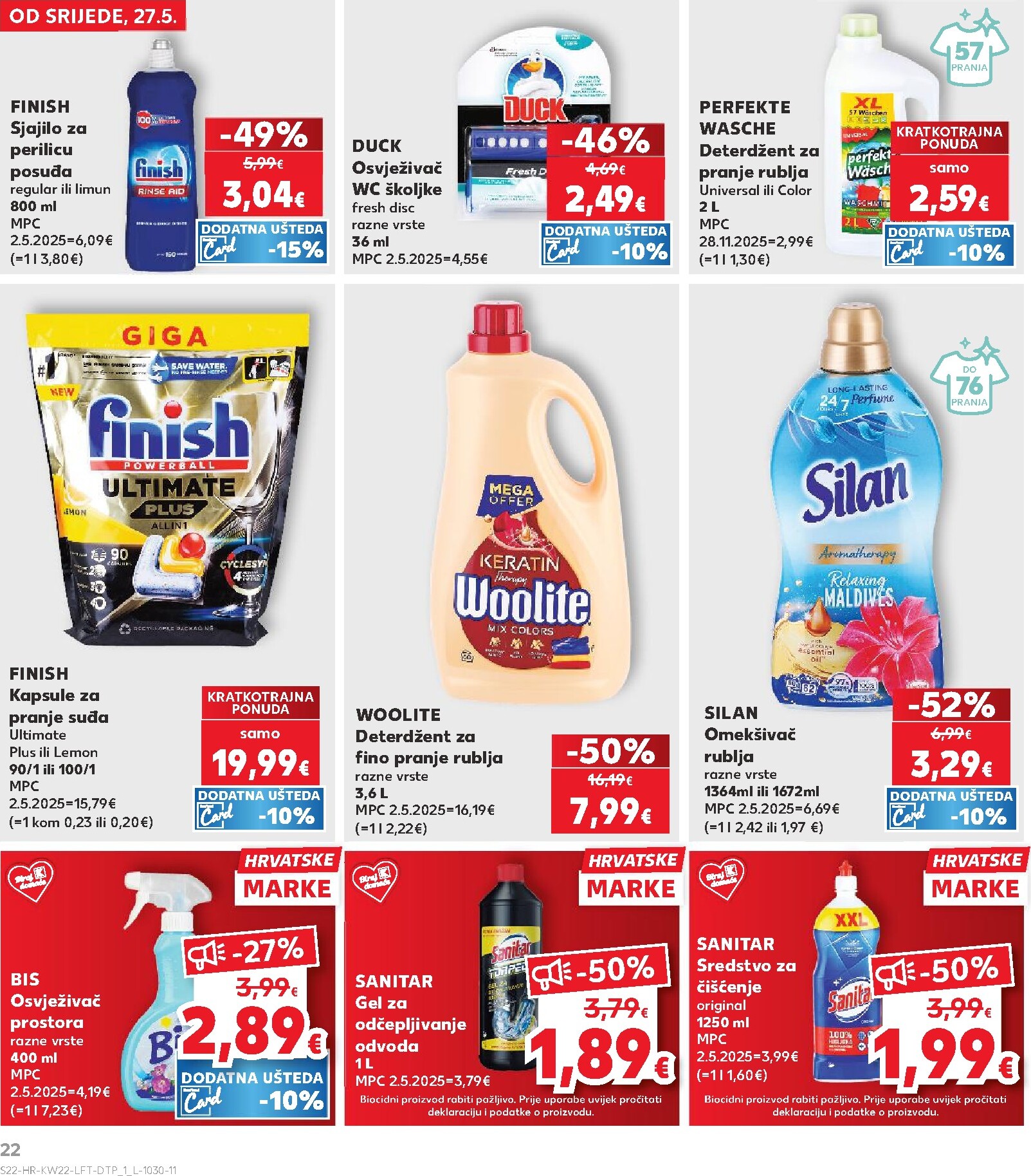 kaufland - Novi Kaufland katalog od srijede, 27.05.2026 do utorka, 02.06.2026 - page: 22