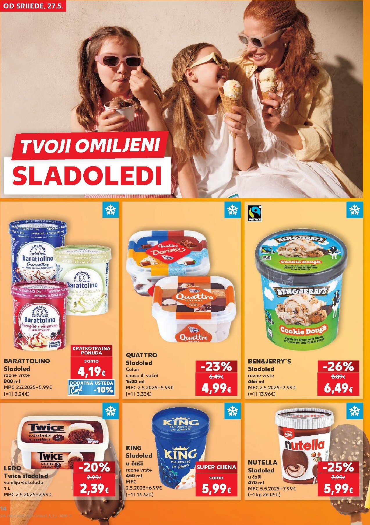 kaufland - Novi Kaufland - Ti si naš broj 1 katalog od srijede, 27.05.2026 do utorka, 02.06.2026 - page: 14