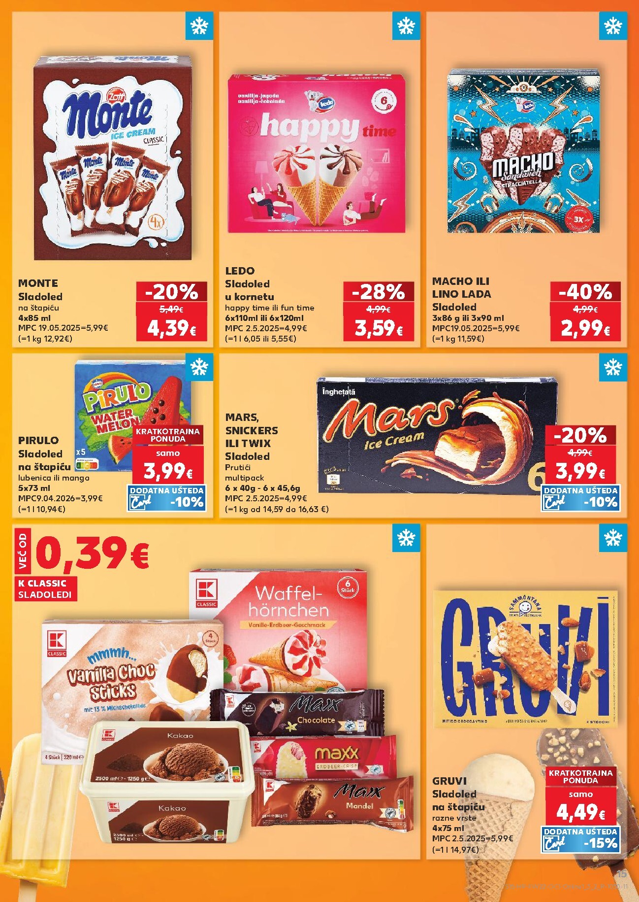kaufland - Novi Kaufland - Ti si naš broj 1 katalog od srijede, 27.05.2026 do utorka, 02.06.2026 - page: 15