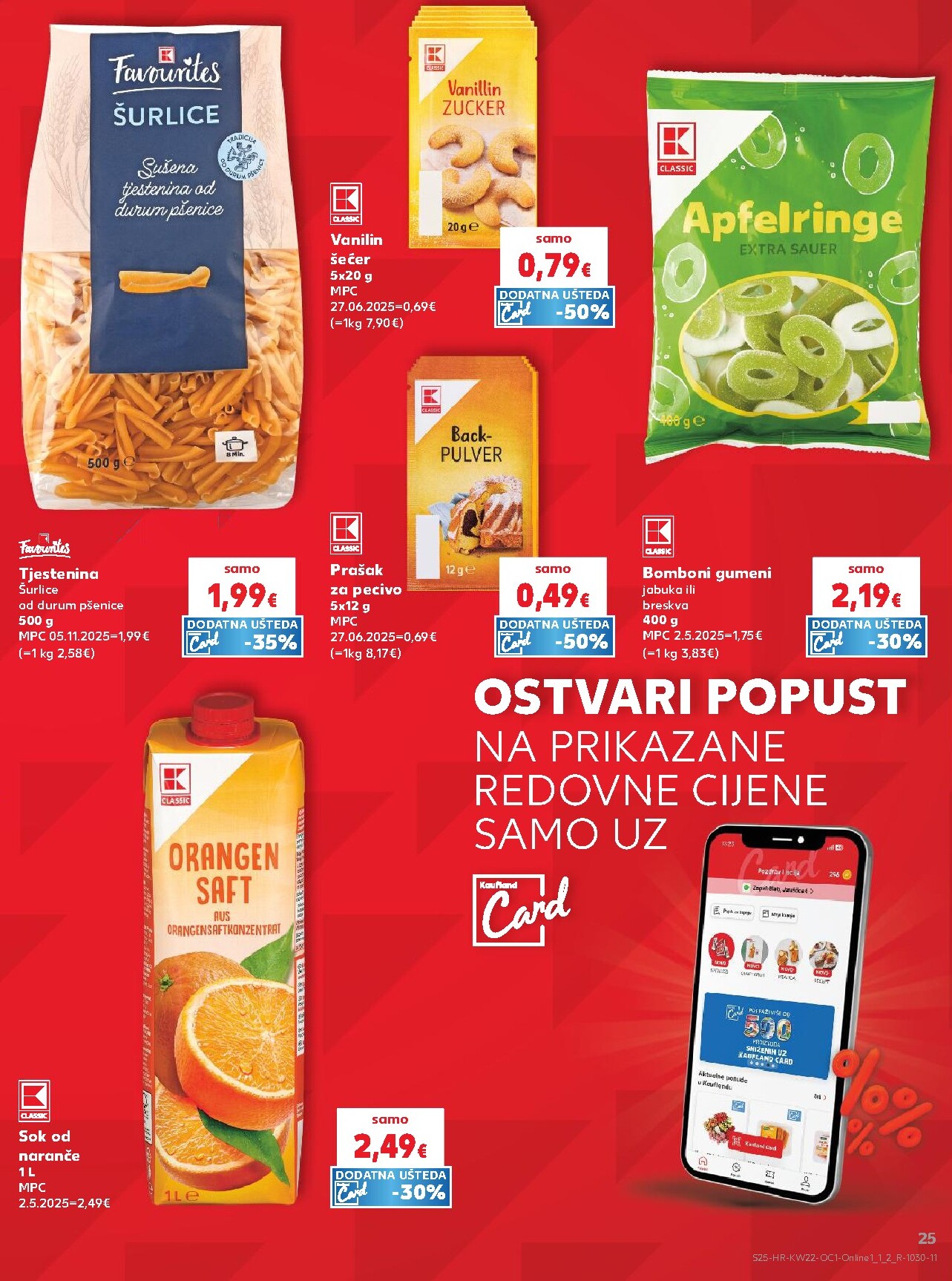 kaufland - Novi Kaufland - Ti si naš broj 1 katalog od srijede, 27.05.2026 do utorka, 02.06.2026 - page: 25