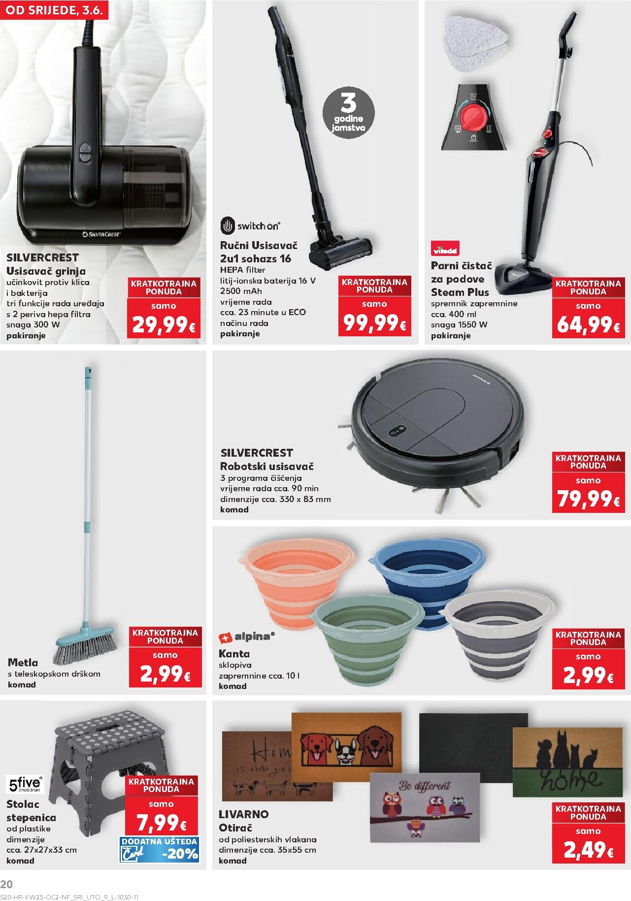 kaufland - Novi Kaufland - Neprehrambenih proizvoda katalog od srijede, 03.06.2026 do utorka, 09.06.2026 - page: 20