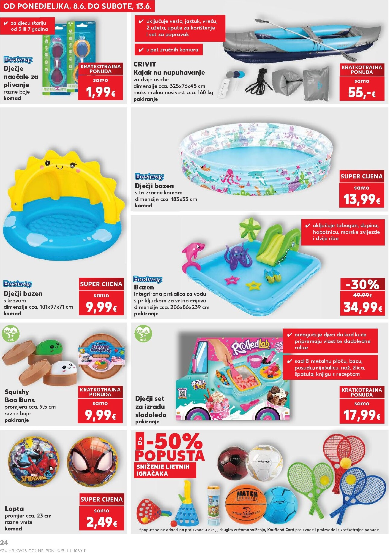 kaufland - Novi Kaufland - Neprehrambenih proizvoda katalog od srijede, 03.06.2026 do utorka, 09.06.2026 - page: 24