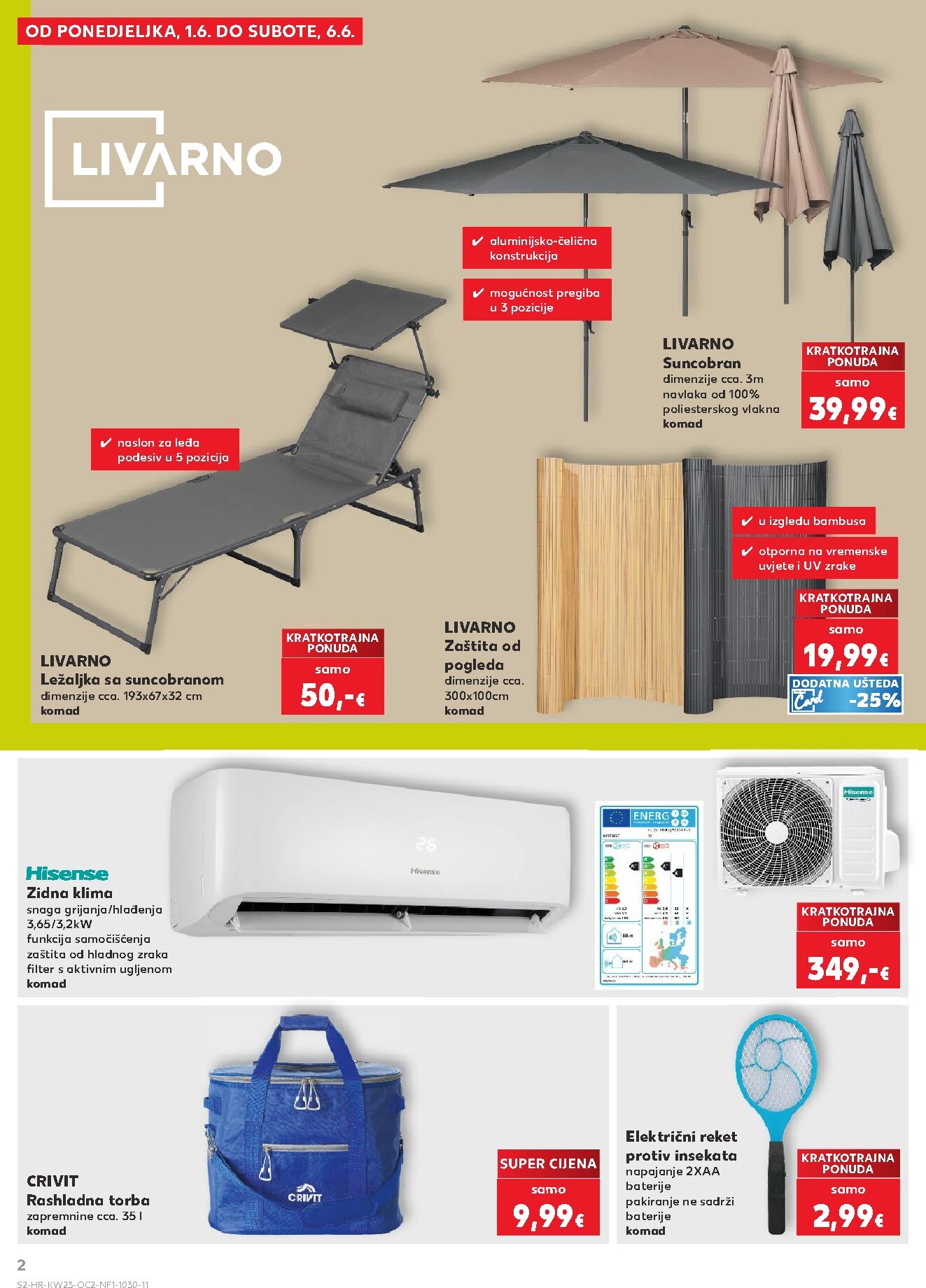 kaufland - Novi Kaufland - Neprehrambenih proizvoda katalog od srijede, 03.06.2026 do utorka, 09.06.2026 - page: 2