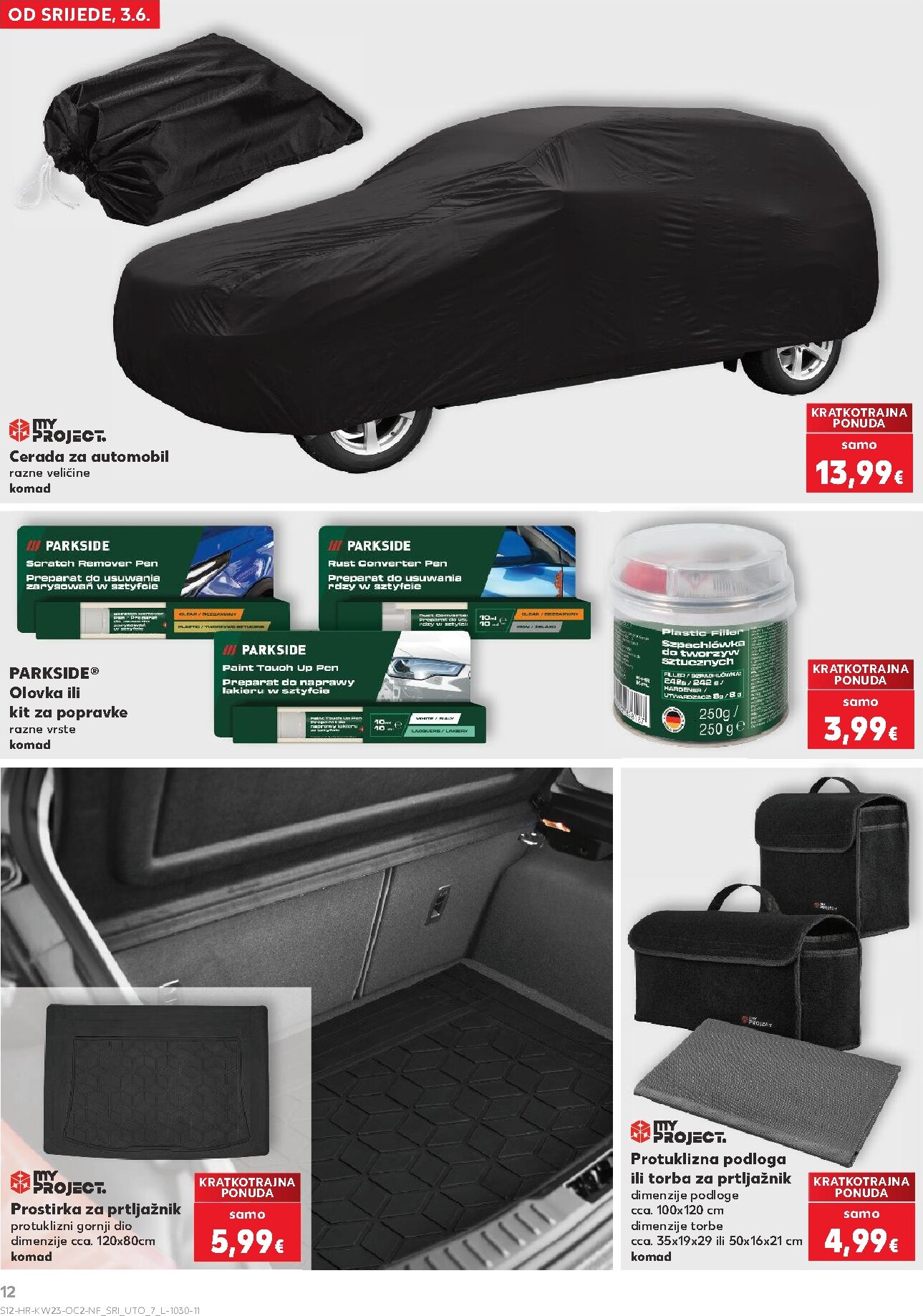 kaufland - Novi Kaufland - Neprehrambenih proizvoda katalog od srijede, 03.06.2026 do utorka, 09.06.2026 - page: 12