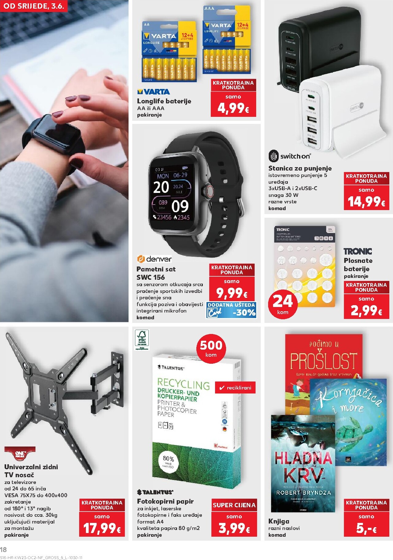 kaufland - Novi Kaufland - Neprehrambenih proizvoda katalog od srijede, 03.06.2026 do utorka, 09.06.2026 - page: 18