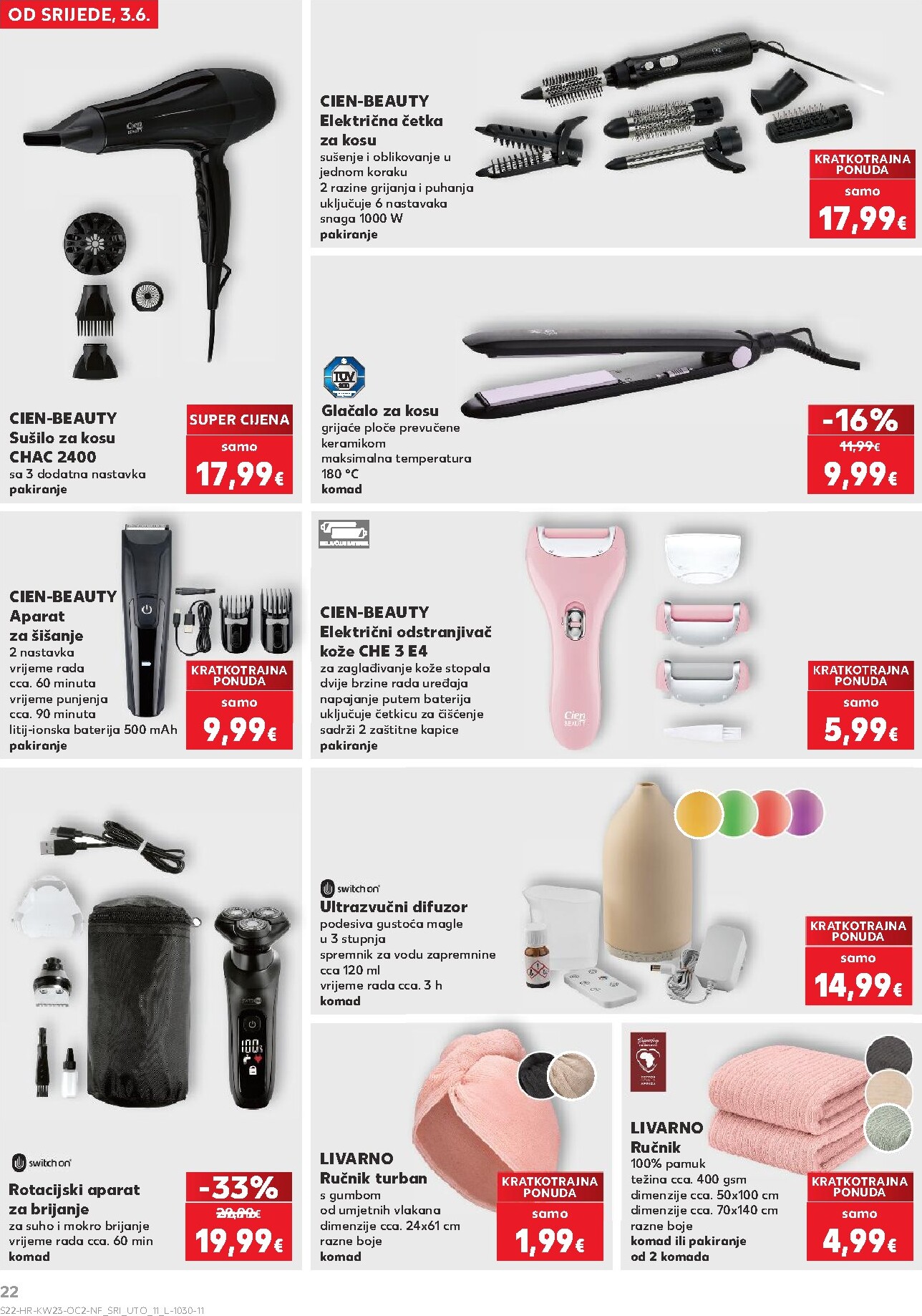 kaufland - Novi Kaufland - Neprehrambenih proizvoda katalog od srijede, 03.06.2026 do utorka, 09.06.2026 - page: 22