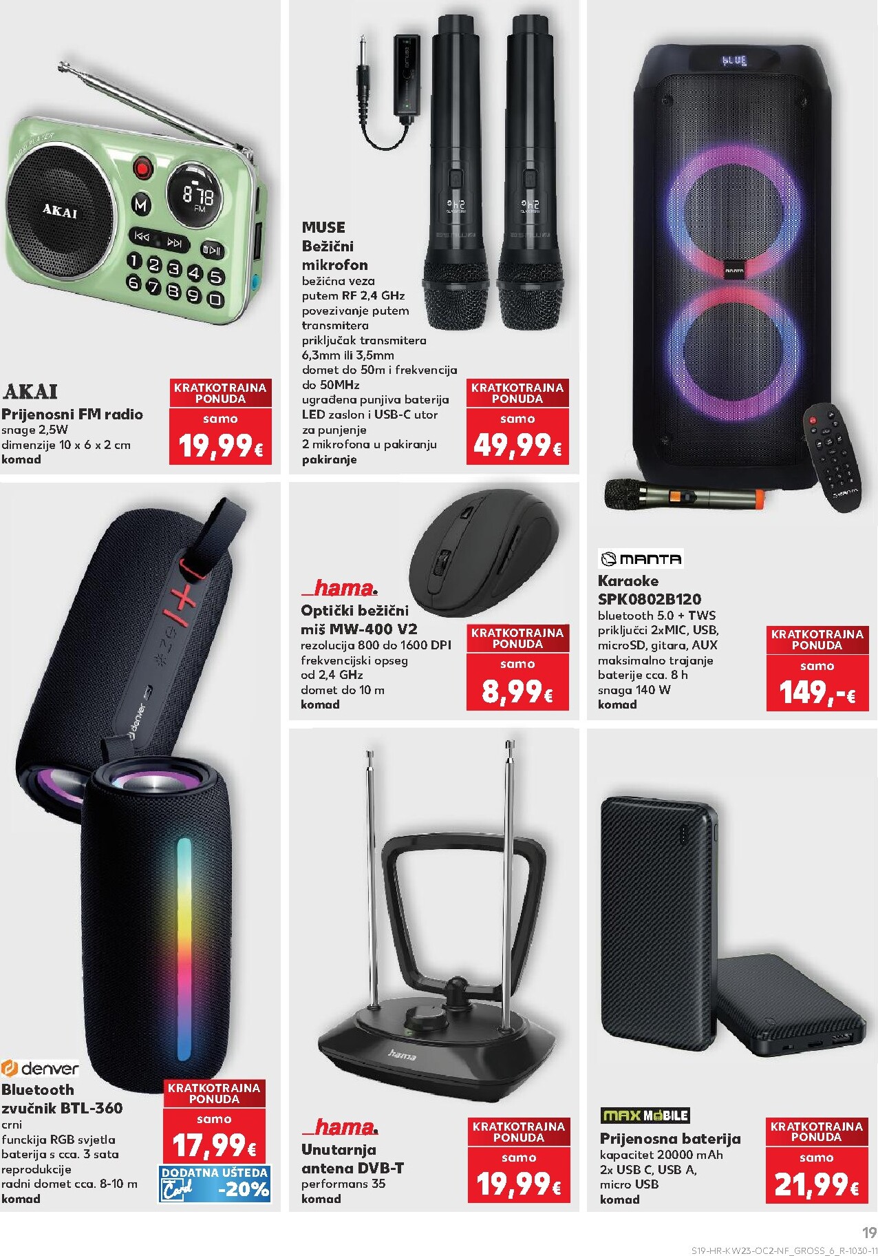 kaufland - Novi Kaufland - Neprehrambenih proizvoda katalog od srijede, 03.06.2026 do utorka, 09.06.2026 - page: 19
