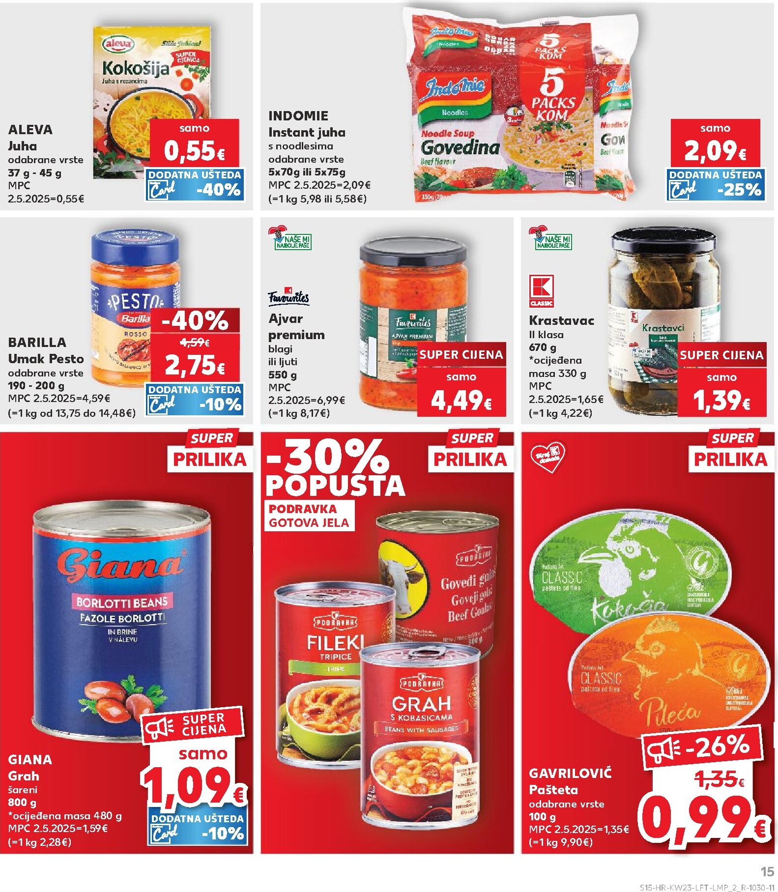 kaufland - Novi Kaufland katalog od srijede, 03.06.2026 do utorka, 09.06.2026 - page: 15