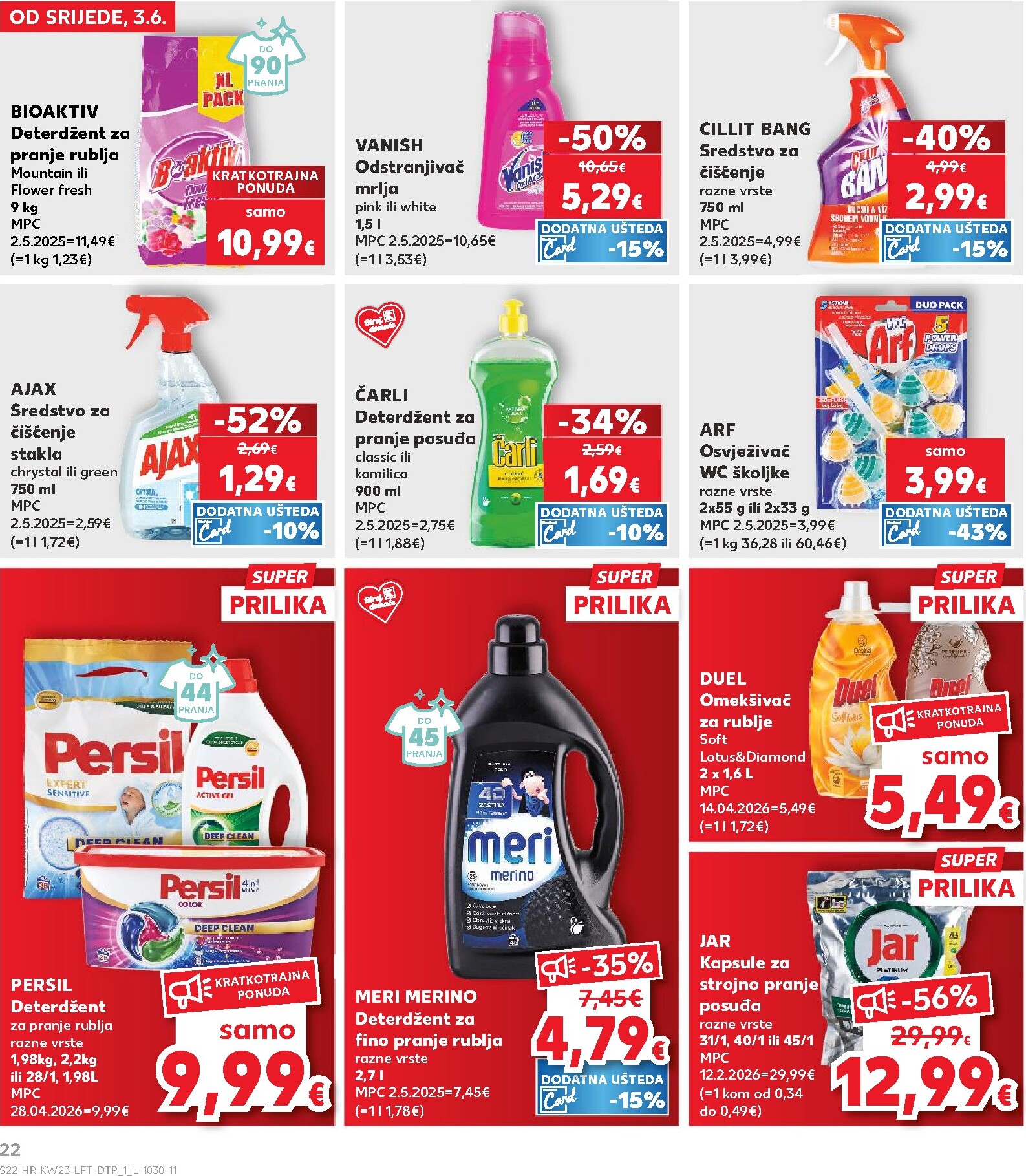 kaufland - Novi Kaufland katalog od srijede, 03.06.2026 do utorka, 09.06.2026 - page: 22