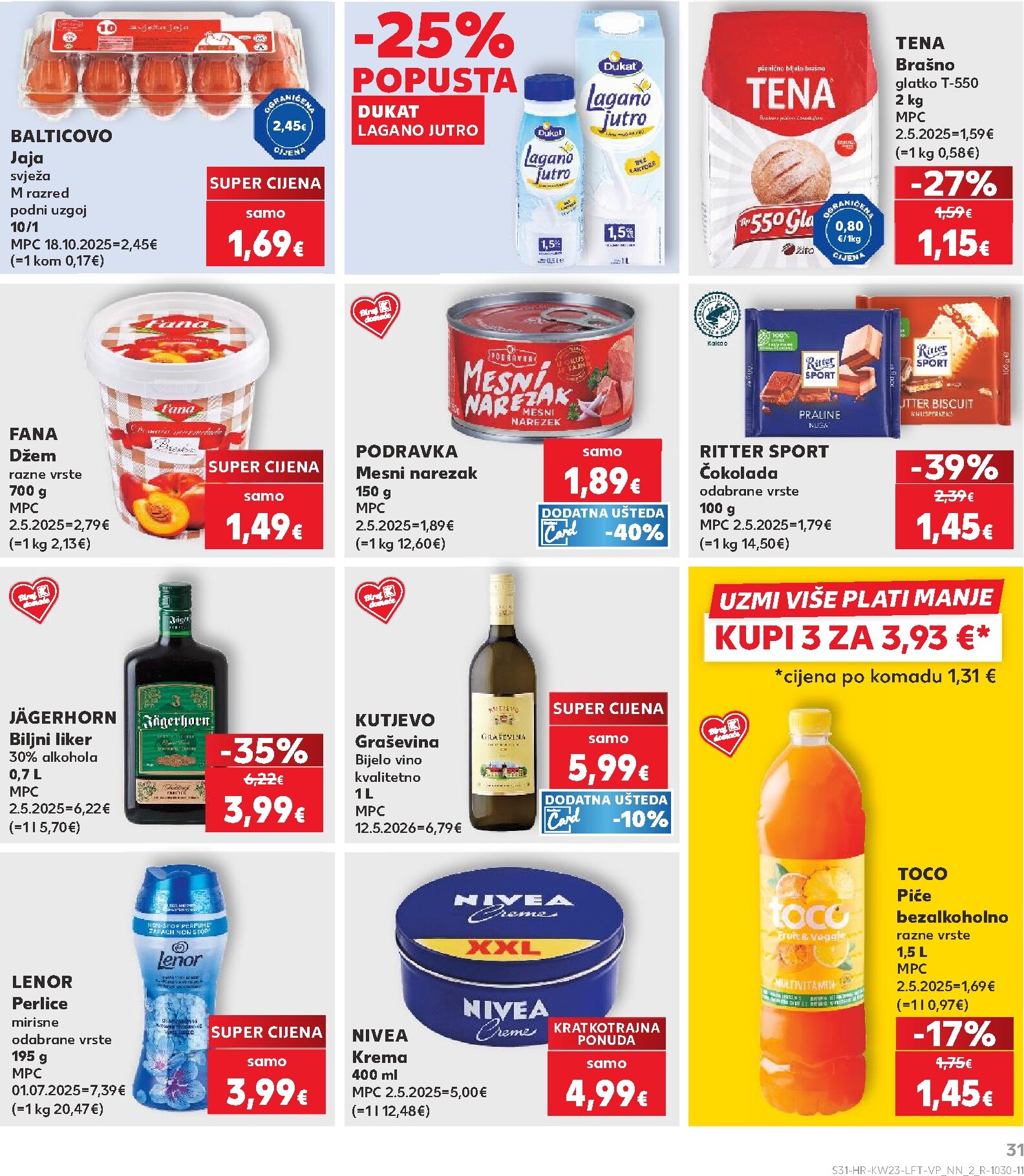 kaufland - Novi Kaufland katalog od srijede, 03.06.2026 do utorka, 09.06.2026 - page: 31