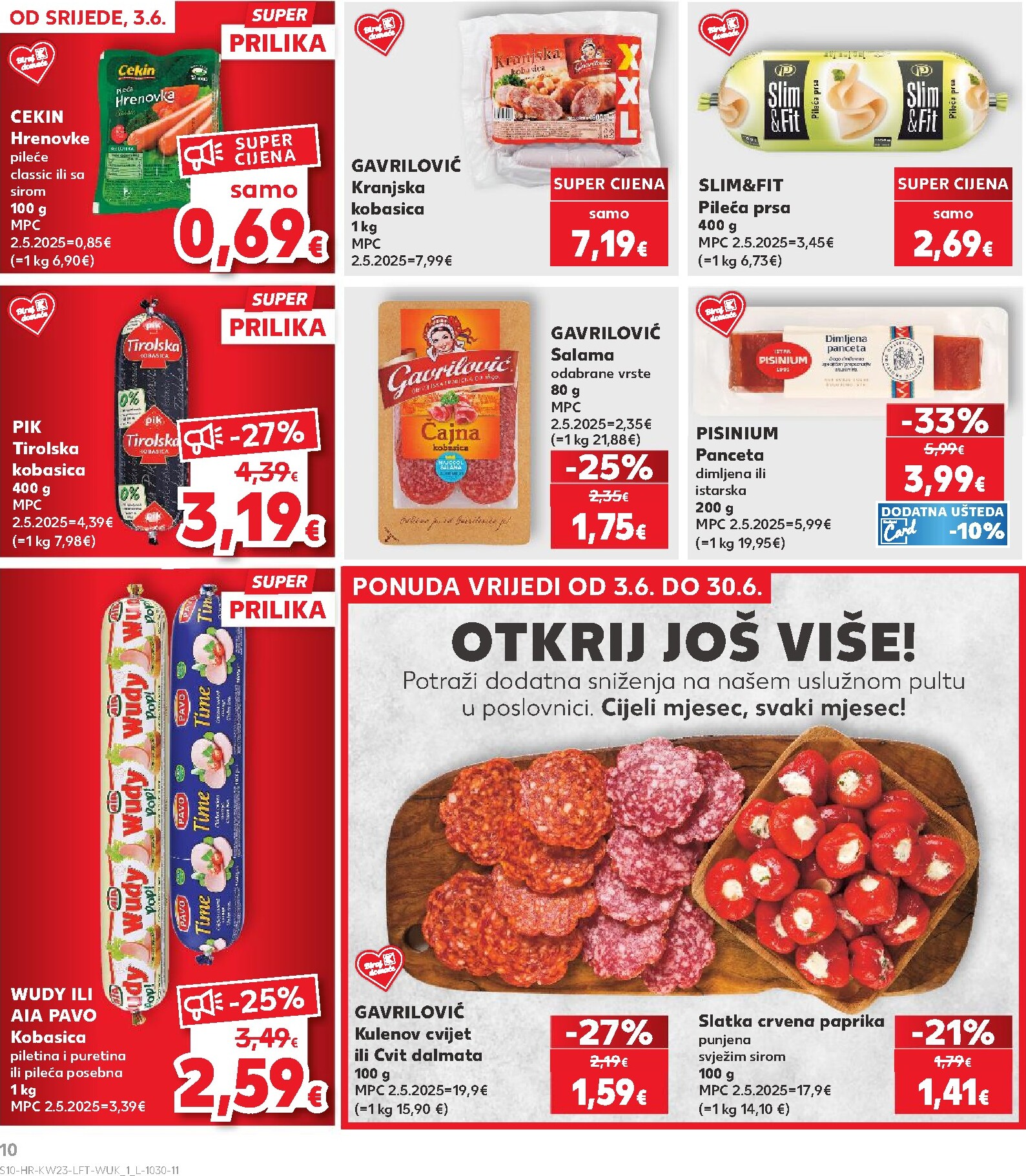 kaufland - Novi Kaufland katalog od srijede, 03.06.2026 do utorka, 09.06.2026 - page: 10