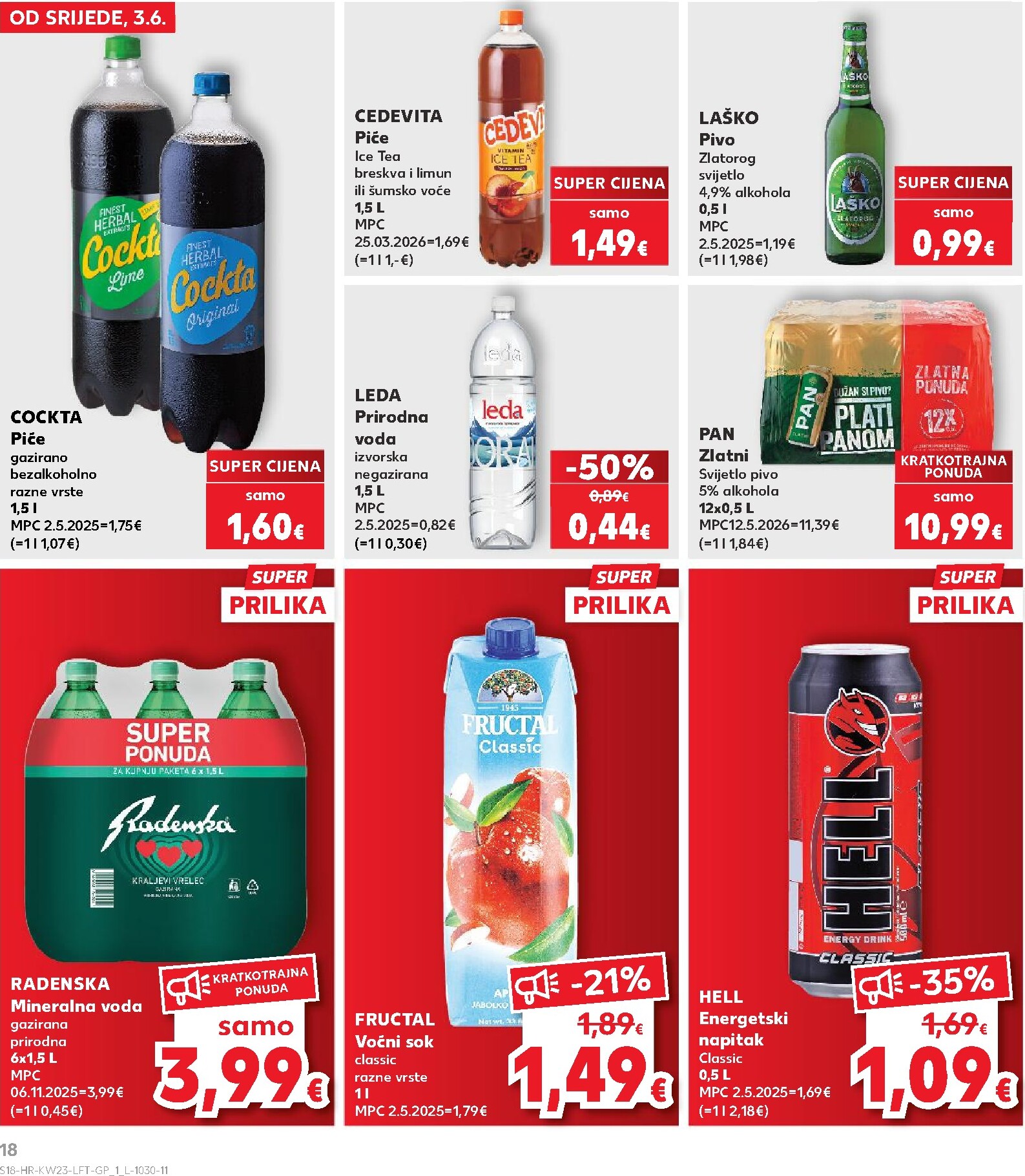 kaufland - Novi Kaufland katalog od srijede, 03.06.2026 do utorka, 09.06.2026 - page: 18