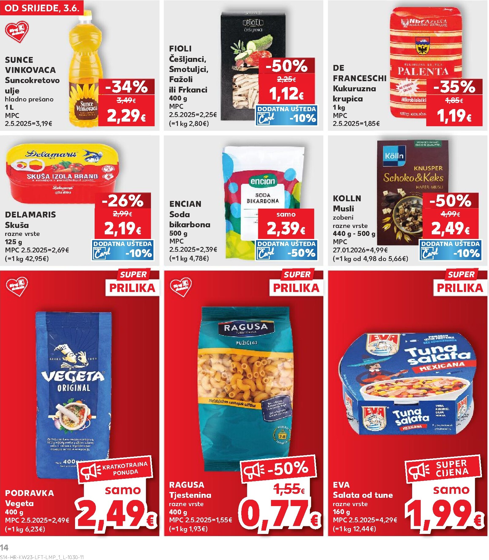 kaufland - Novi Kaufland katalog od srijede, 03.06.2026 do utorka, 09.06.2026 - page: 14