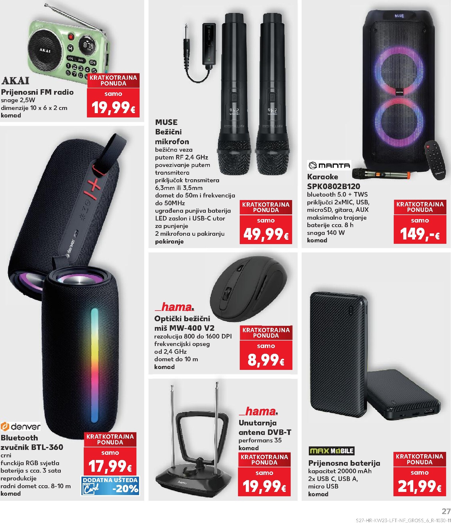 kaufland - Novi Kaufland katalog od srijede, 03.06.2026 do utorka, 09.06.2026 - page: 27