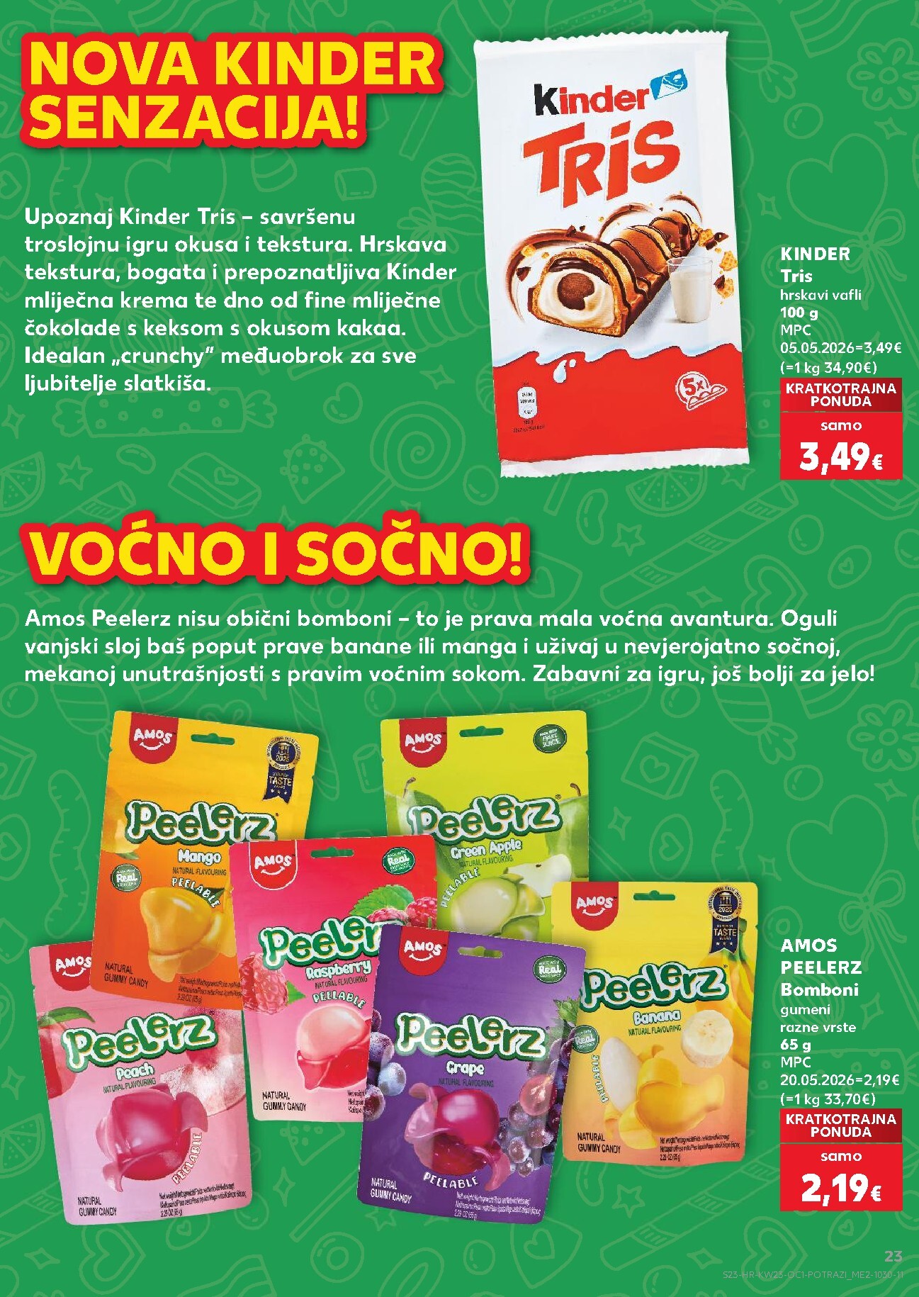 kaufland - Novi Kaufland - Ti si naš broj 1 katalog od srijede, 03.06.2026 do utorka, 09.06.2026 - page: 23