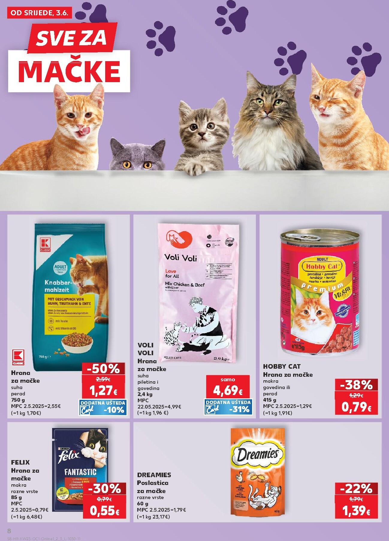 kaufland - Novi Kaufland - Ti si naš broj 1 katalog od srijede, 03.06.2026 do utorka, 09.06.2026 - page: 8