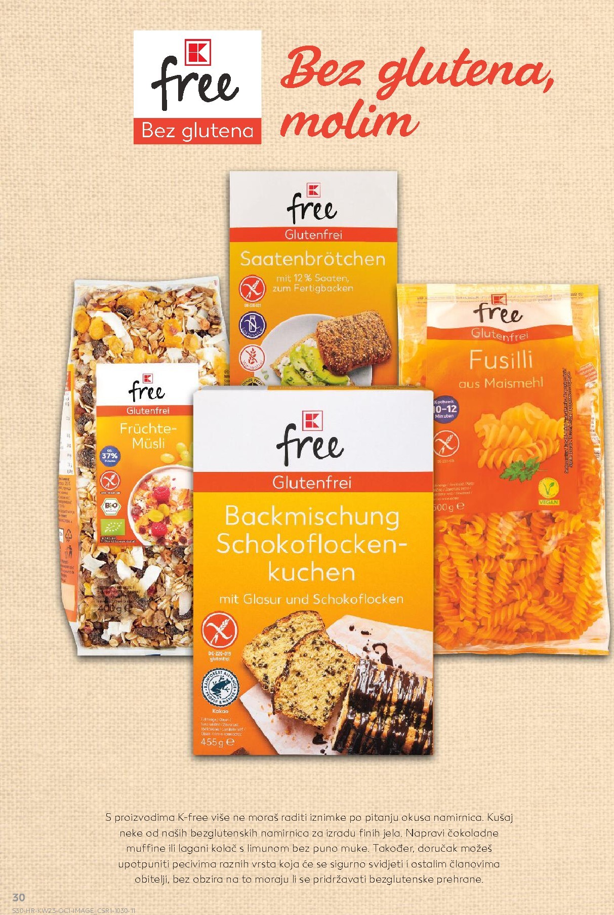 kaufland - Novi Kaufland - Ti si naš broj 1 katalog od srijede, 03.06.2026 do utorka, 09.06.2026 - page: 30