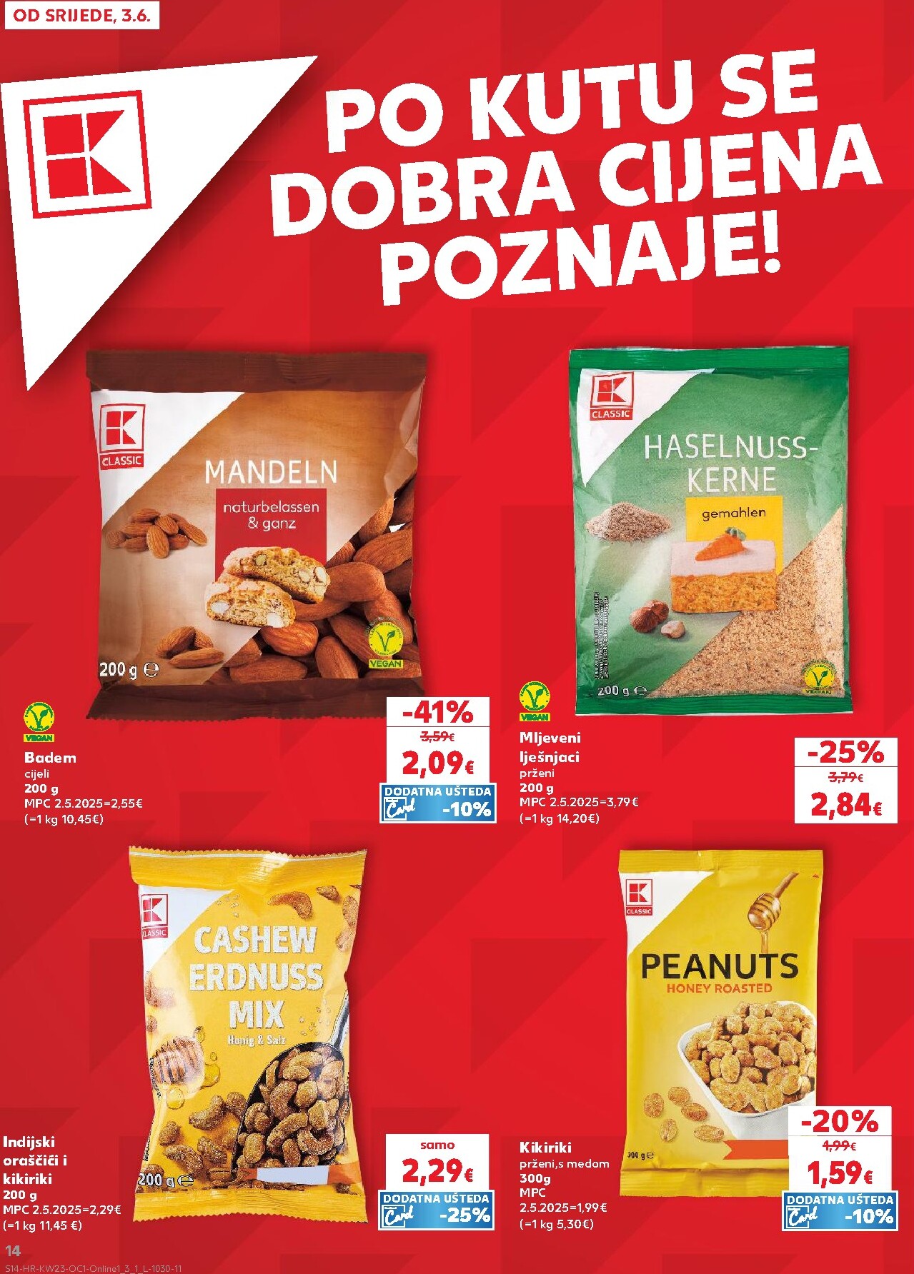 kaufland - Novi Kaufland - Ti si naš broj 1 katalog od srijede, 03.06.2026 do utorka, 09.06.2026 - page: 14