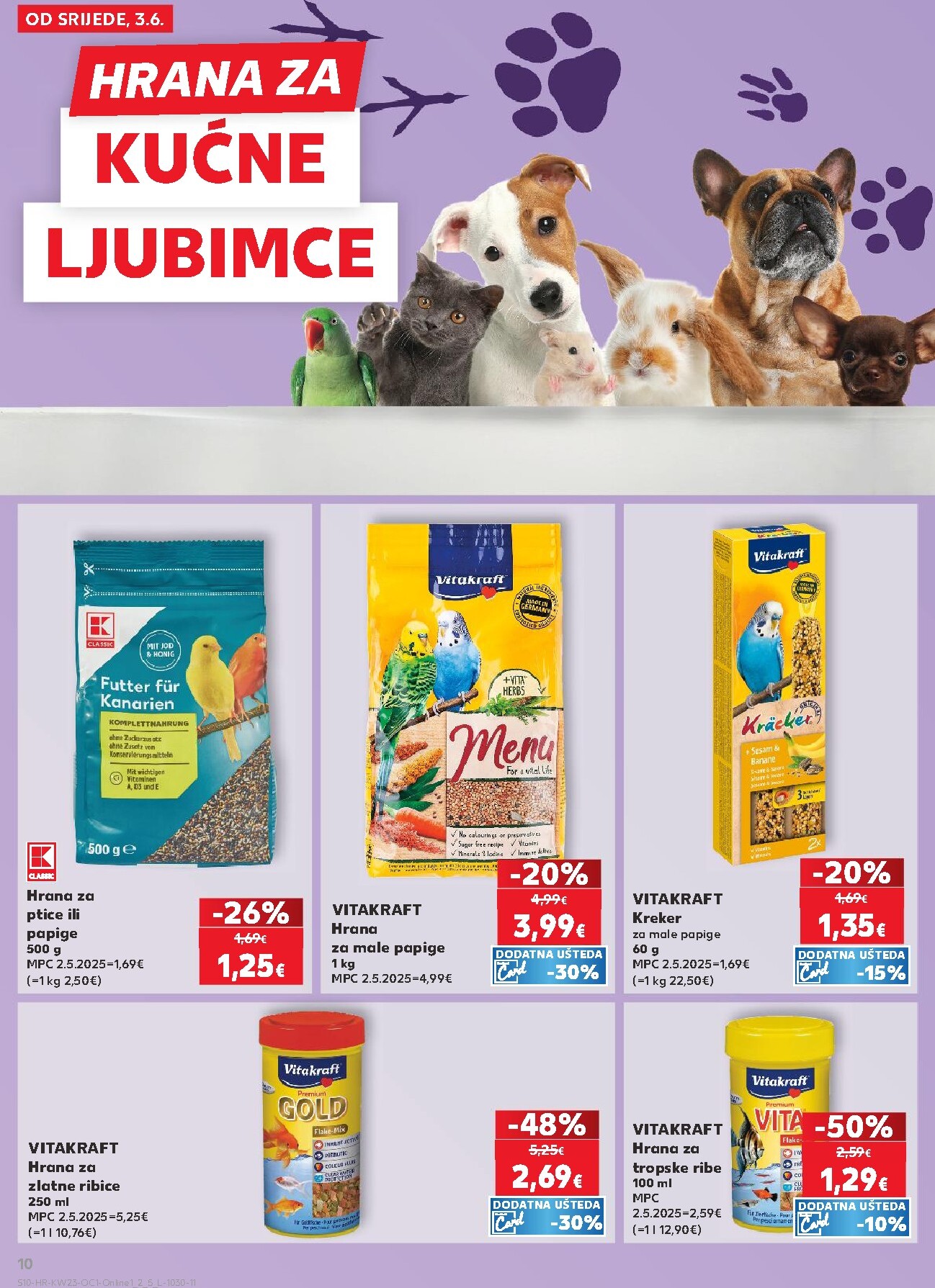 kaufland - Novi Kaufland - Ti si naš broj 1 katalog od srijede, 03.06.2026 do utorka, 09.06.2026 - page: 10