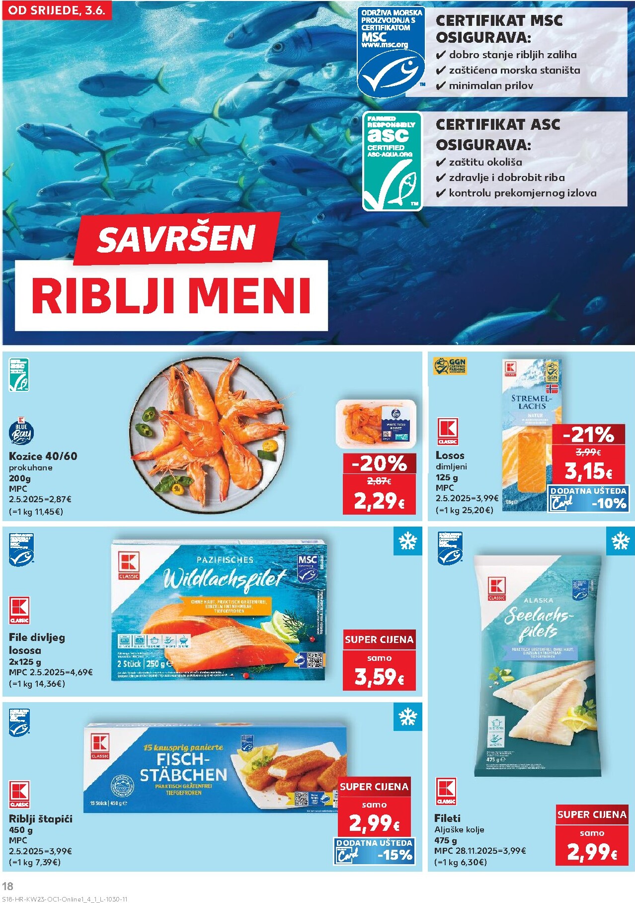 kaufland - Novi Kaufland - Ti si naš broj 1 katalog od srijede, 03.06.2026 do utorka, 09.06.2026 - page: 18
