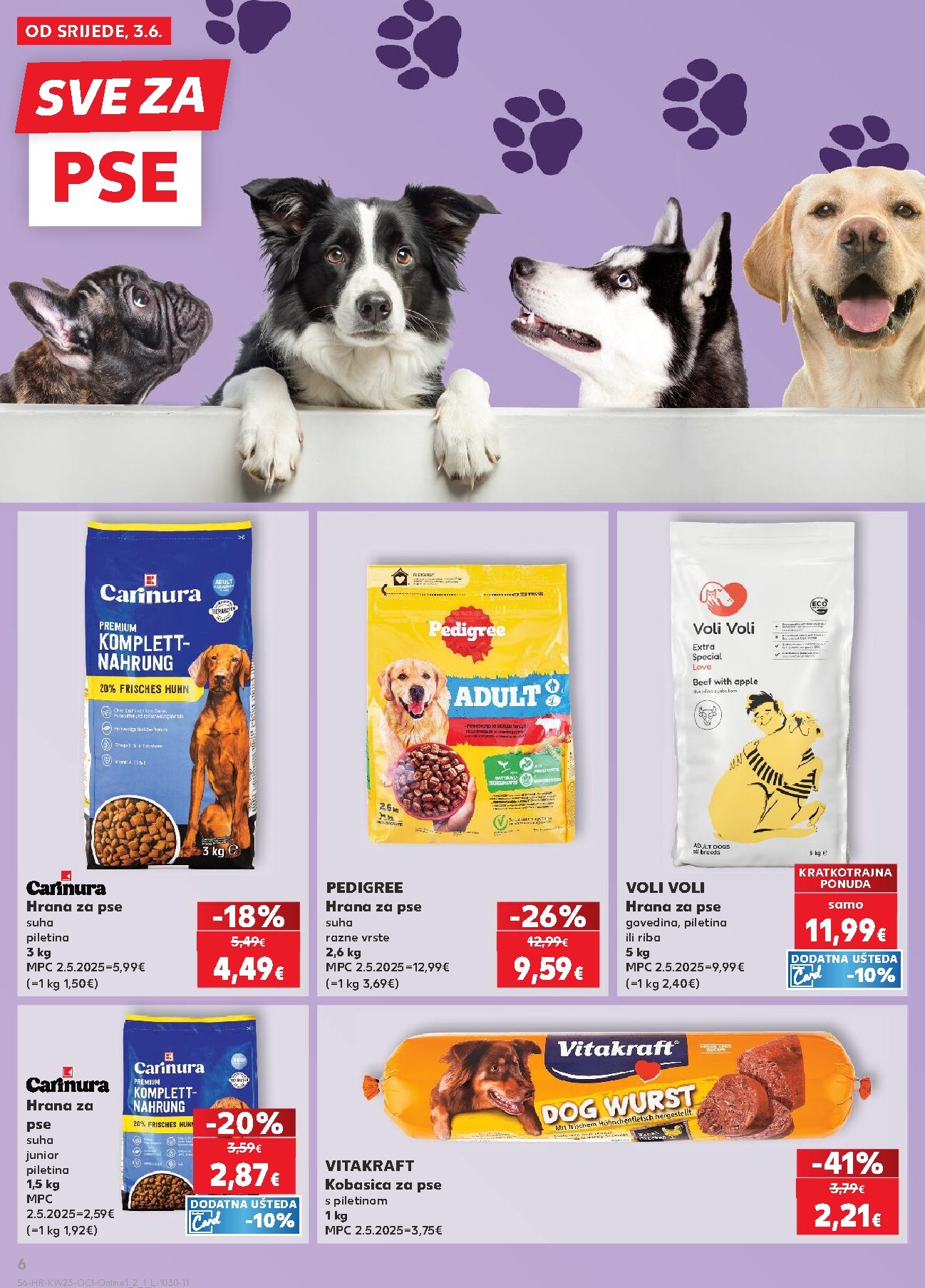 kaufland - Novi Kaufland - Ti si naš broj 1 katalog od srijede, 03.06.2026 do utorka, 09.06.2026 - page: 6