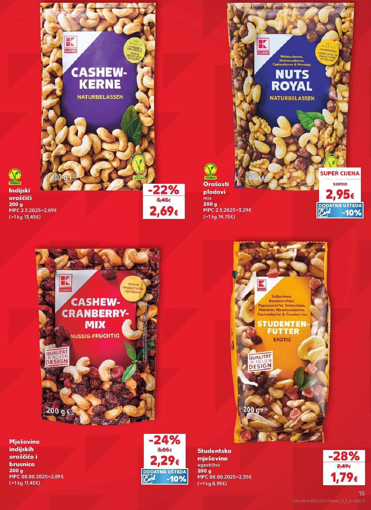 kaufland - Novi Kaufland - Ti si naš broj 1 katalog od srijede, 03.06.2026 do utorka, 09.06.2026 - page: 15