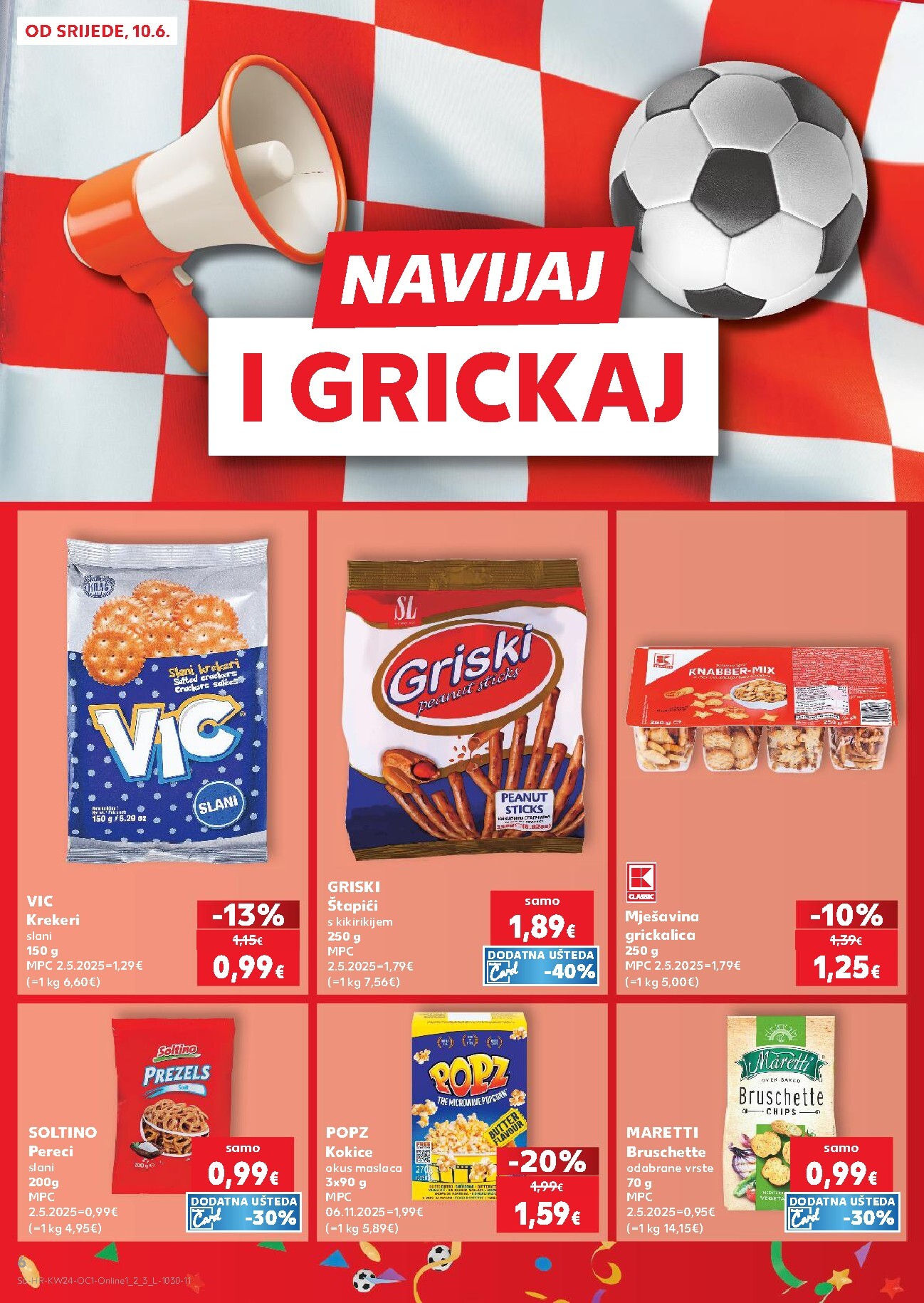 kaufland - Novi Kaufland - Ti si naš broj 1 katalog od srijede, 10.06.2026 do utorka, 16.06.2026 - page: 6