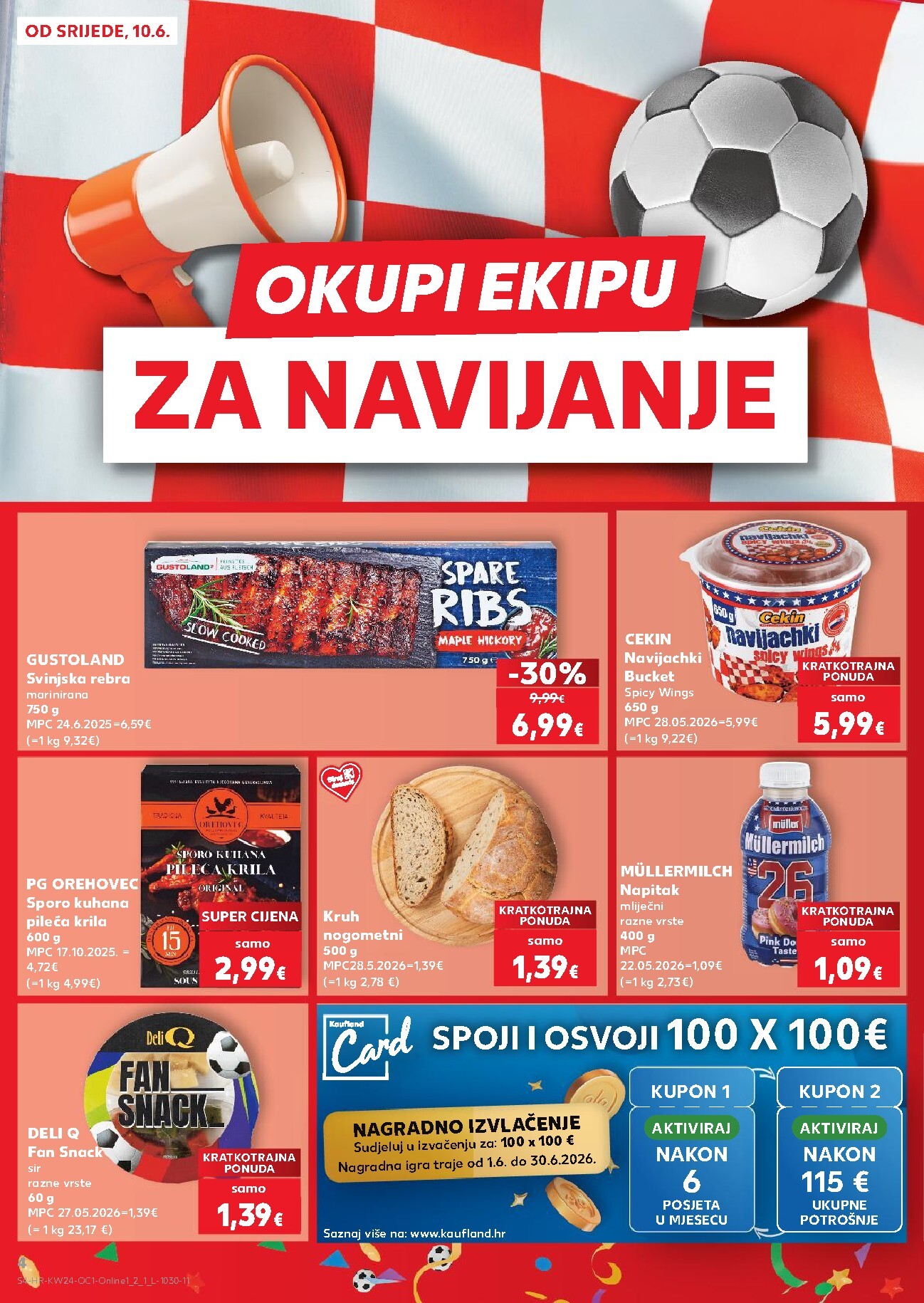 kaufland - Novi Kaufland - Ti si naš broj 1 katalog od srijede, 10.06.2026 do utorka, 16.06.2026 - page: 4