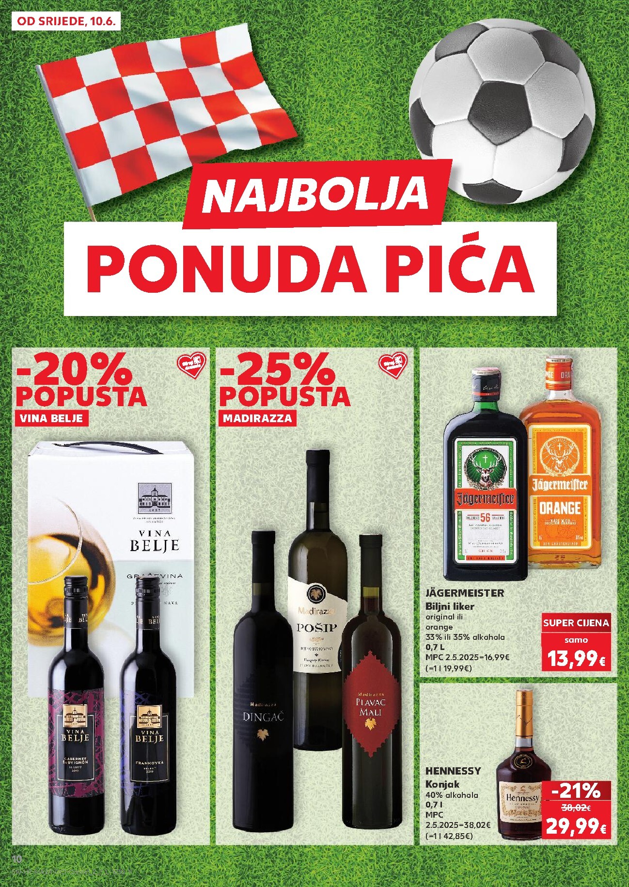 kaufland - Novi Kaufland - Ti si naš broj 1 katalog od srijede, 10.06.2026 do utorka, 16.06.2026 - page: 10