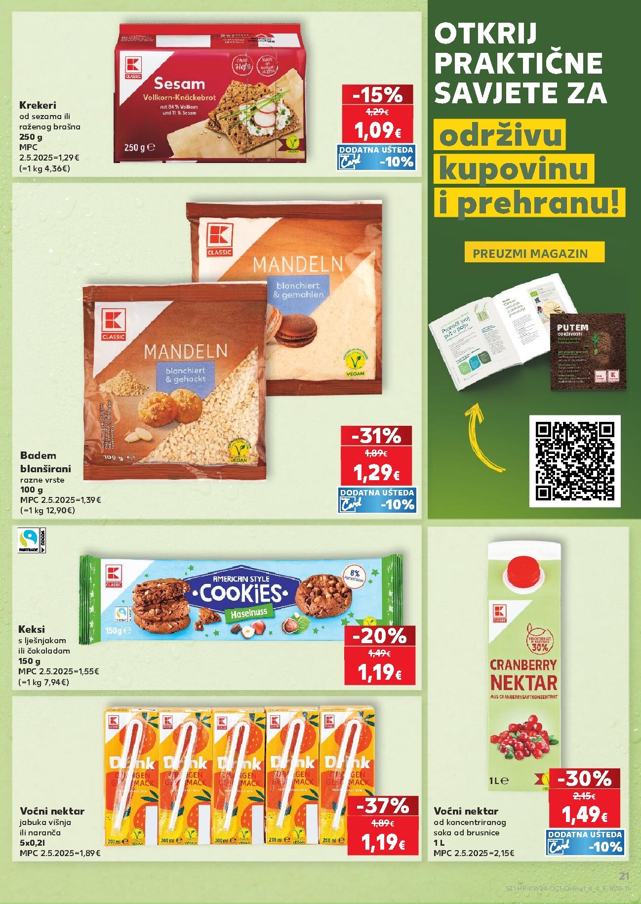 kaufland - Novi Kaufland - Ti si naš broj 1 katalog od srijede, 10.06.2026 do utorka, 16.06.2026 - page: 21