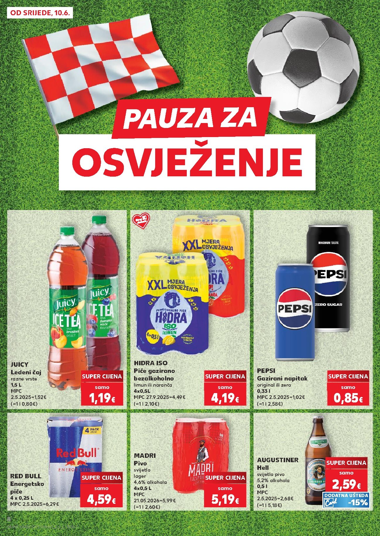 kaufland - Novi Kaufland - Ti si naš broj 1 katalog od srijede, 10.06.2026 do utorka, 16.06.2026 - page: 8