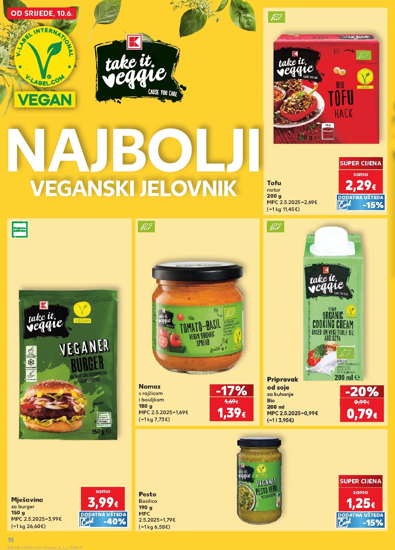 kaufland - Novi Kaufland - Ti si naš broj 1 katalog od srijede, 10.06.2026 do utorka, 16.06.2026 - page: 18