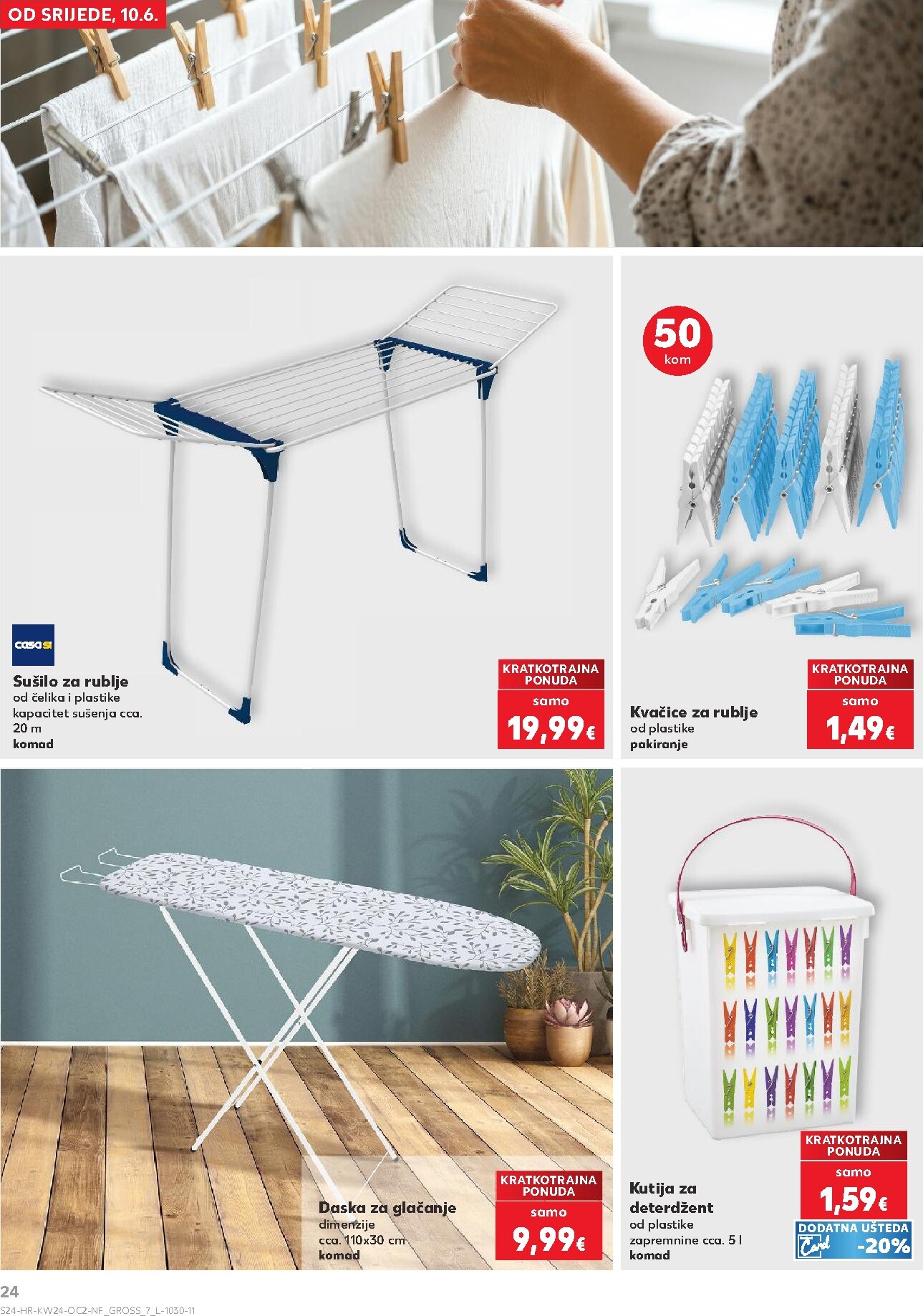 kaufland - Novi Kaufland - Neprehrambenih proizvoda katalog od srijede, 10.06.2026 do utorka, 16.06.2026 - page: 24