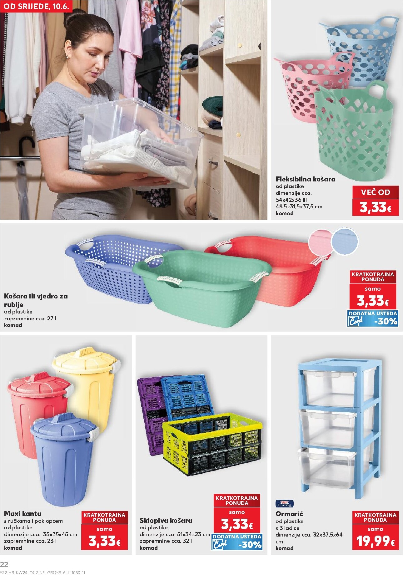 kaufland - Novi Kaufland - Neprehrambenih proizvoda katalog od srijede, 10.06.2026 do utorka, 16.06.2026 - page: 22