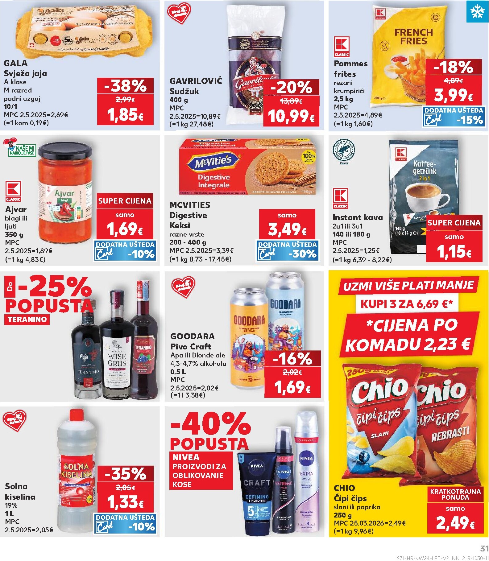 kaufland - Novi Kaufland - Naše nove marke su tu katalog od srijede, 10.06.2026 do utorka, 16.06.2026 - page: 31