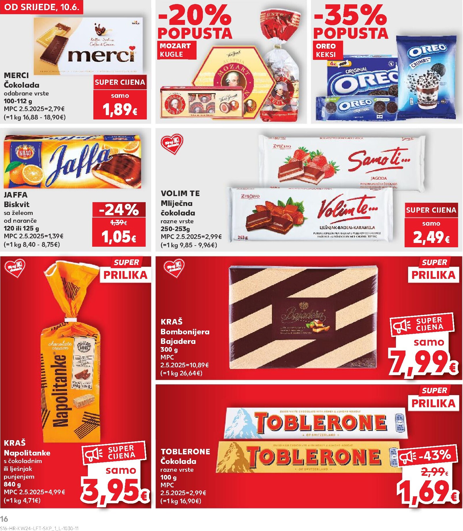 kaufland - Novi Kaufland - Naše nove marke su tu katalog od srijede, 10.06.2026 do utorka, 16.06.2026 - page: 16