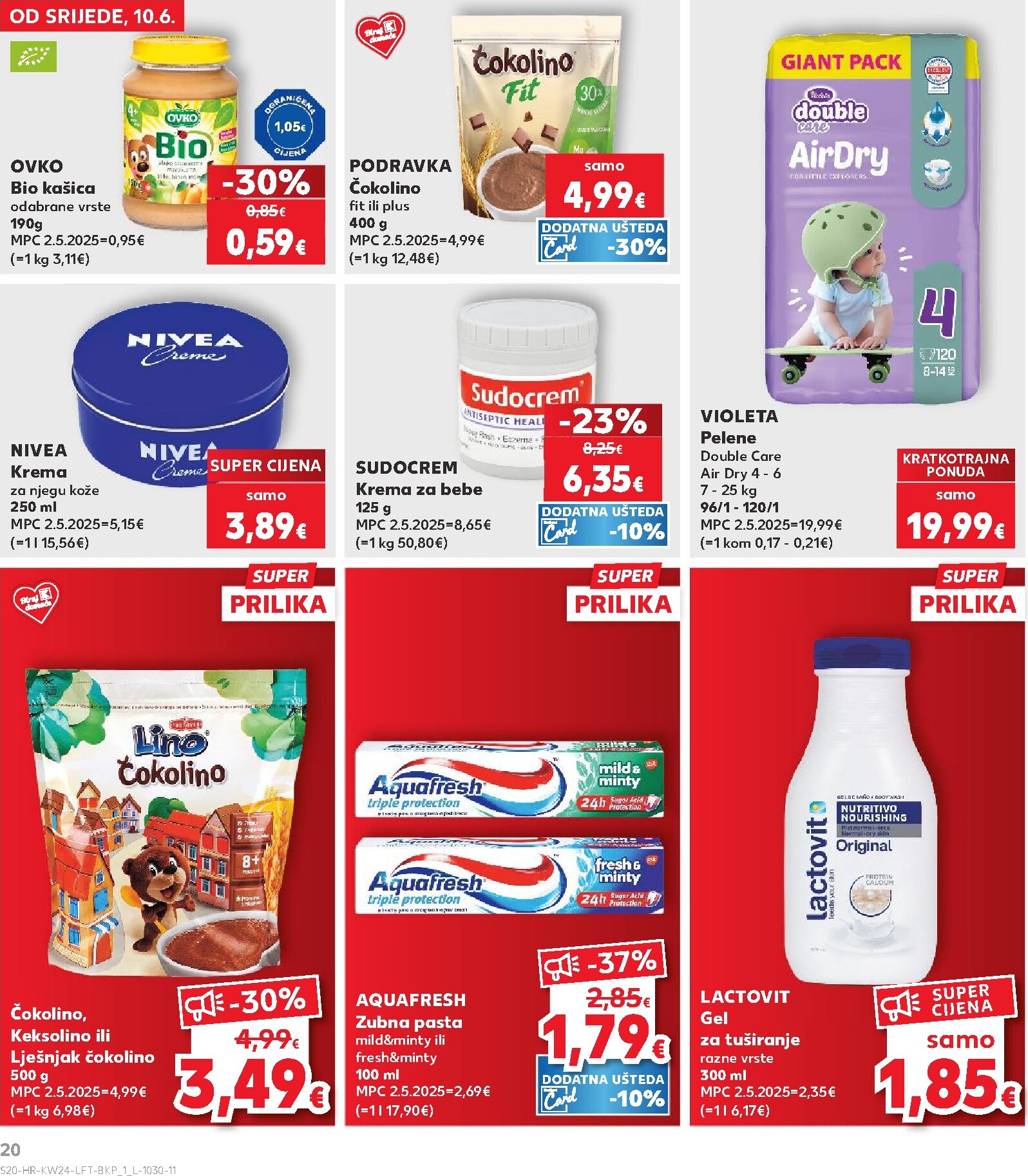 kaufland - Novi Kaufland - Naše nove marke su tu katalog od srijede, 10.06.2026 do utorka, 16.06.2026 - page: 20