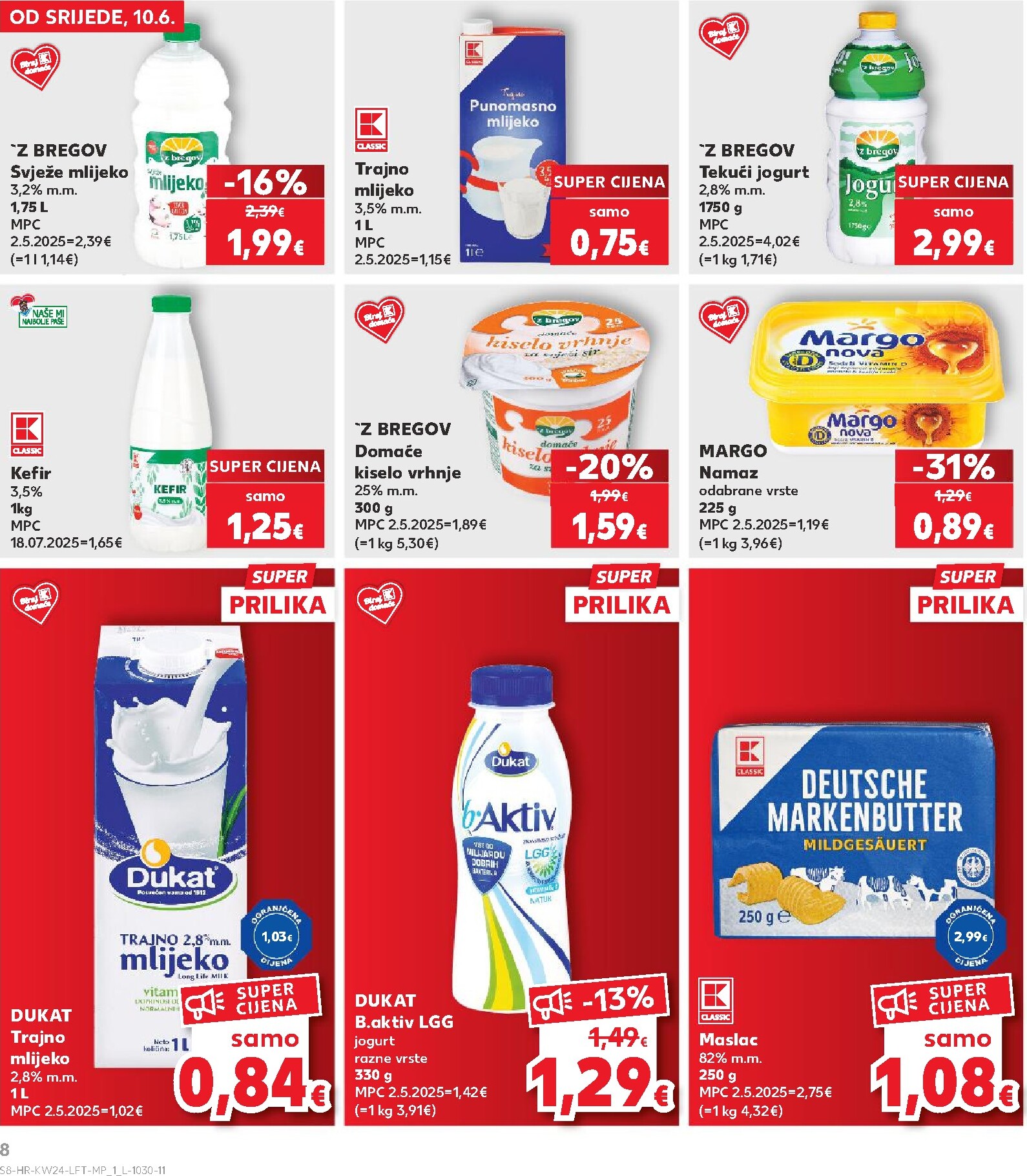 kaufland - Novi Kaufland - Naše nove marke su tu katalog od srijede, 10.06.2026 do utorka, 16.06.2026 - page: 8