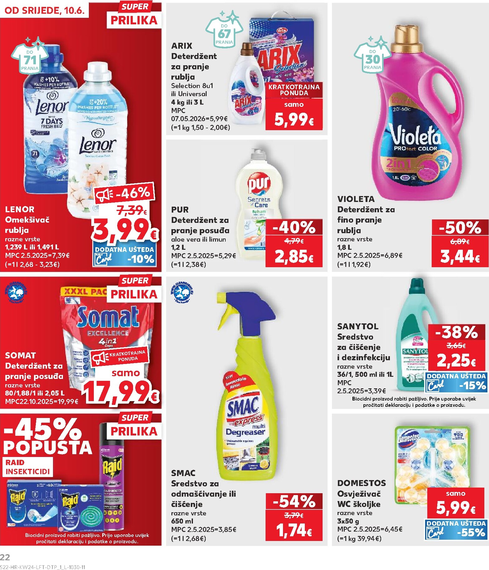 kaufland - Novi Kaufland - Naše nove marke su tu katalog od srijede, 10.06.2026 do utorka, 16.06.2026 - page: 22