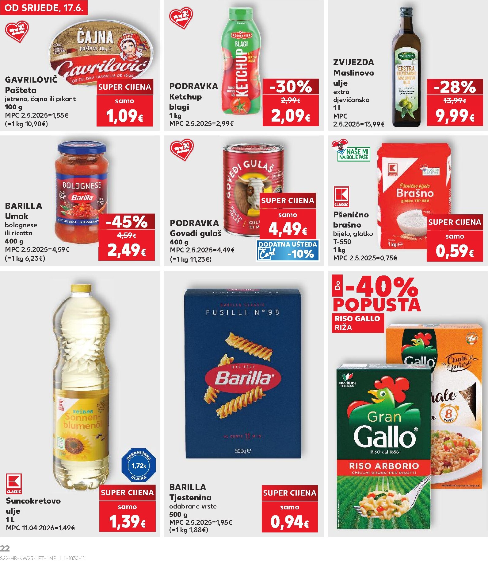 kaufland - Novi Kaufland katalog od srijede, 17.06.2026 do utorka, 23.06.2026 - page: 22