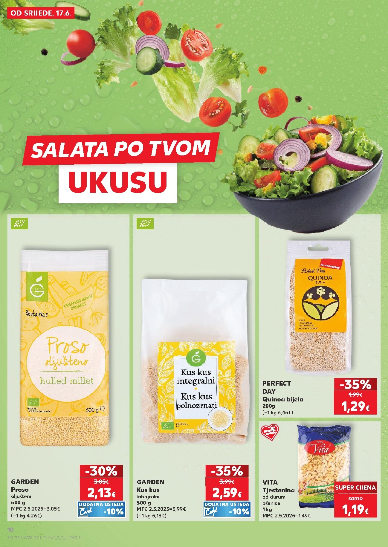 kaufland - Novi Kaufland - Ti si naš broj 1 katalog od srijede, 17.06.2026 do utorka, 23.06.2026 - page: 10