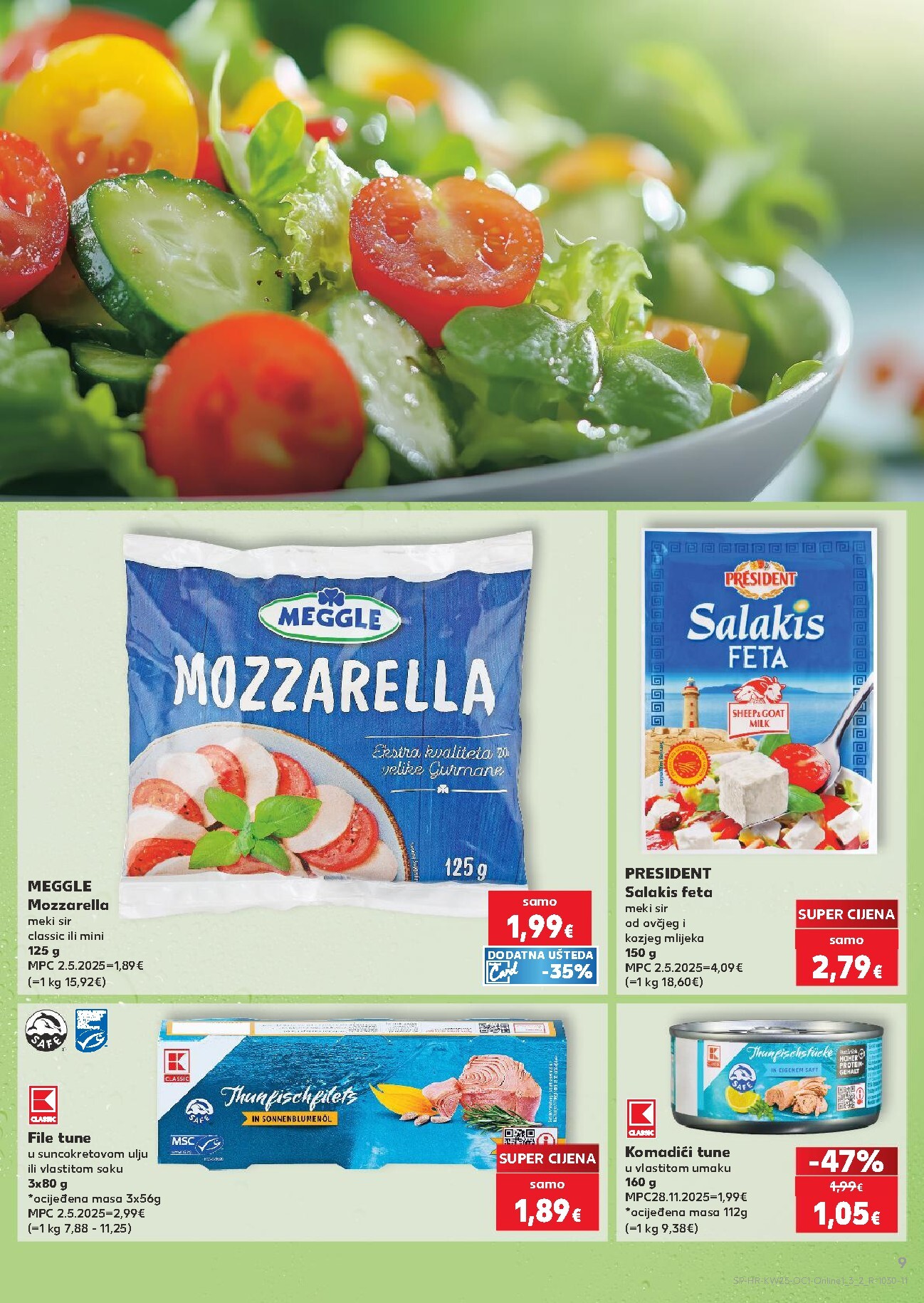 kaufland - Novi Kaufland - Ti si naš broj 1 katalog od srijede, 17.06.2026 do utorka, 23.06.2026 - page: 9
